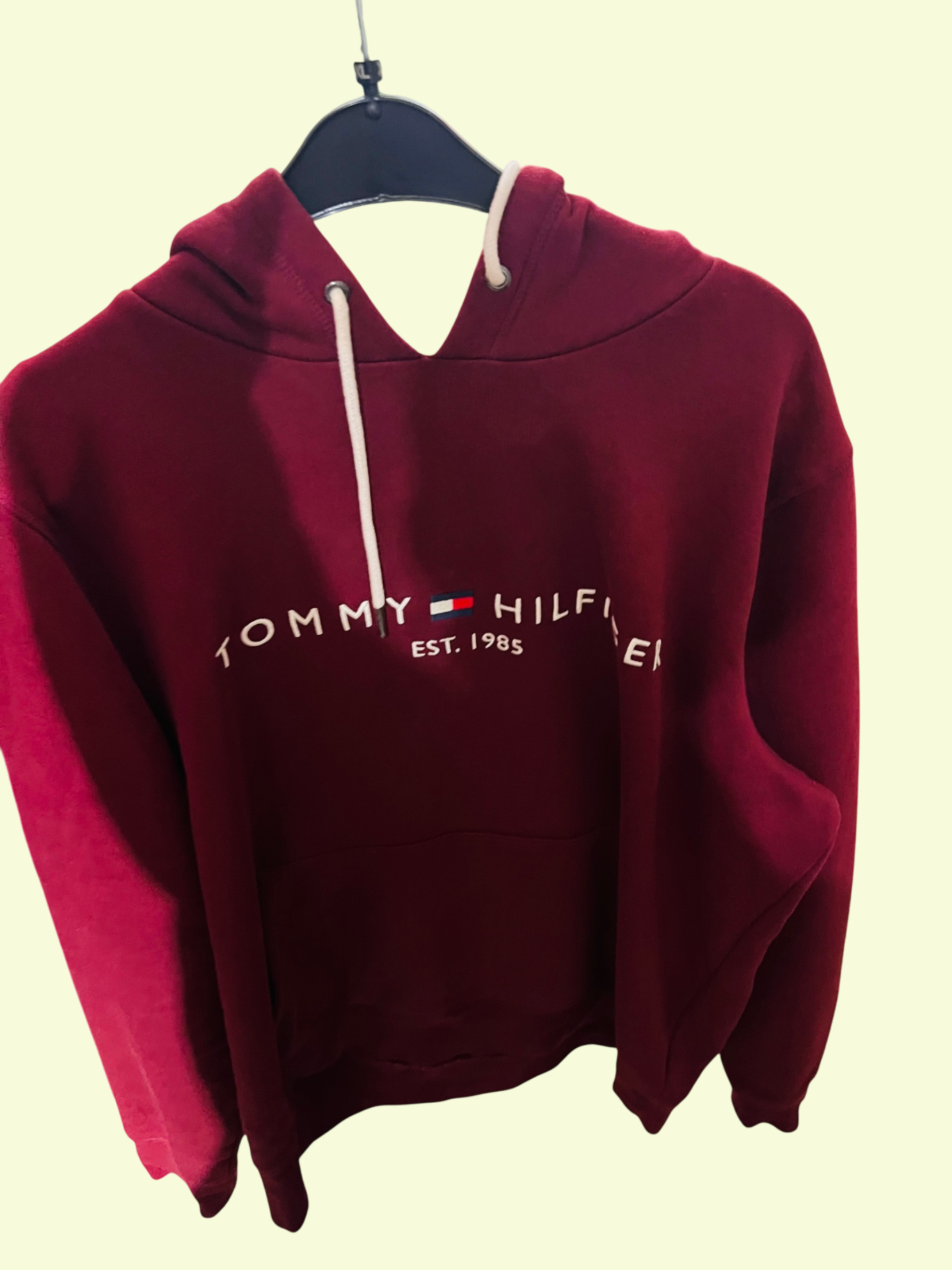 Tommy Hilfiger Hoodie Rot Gr.: XL