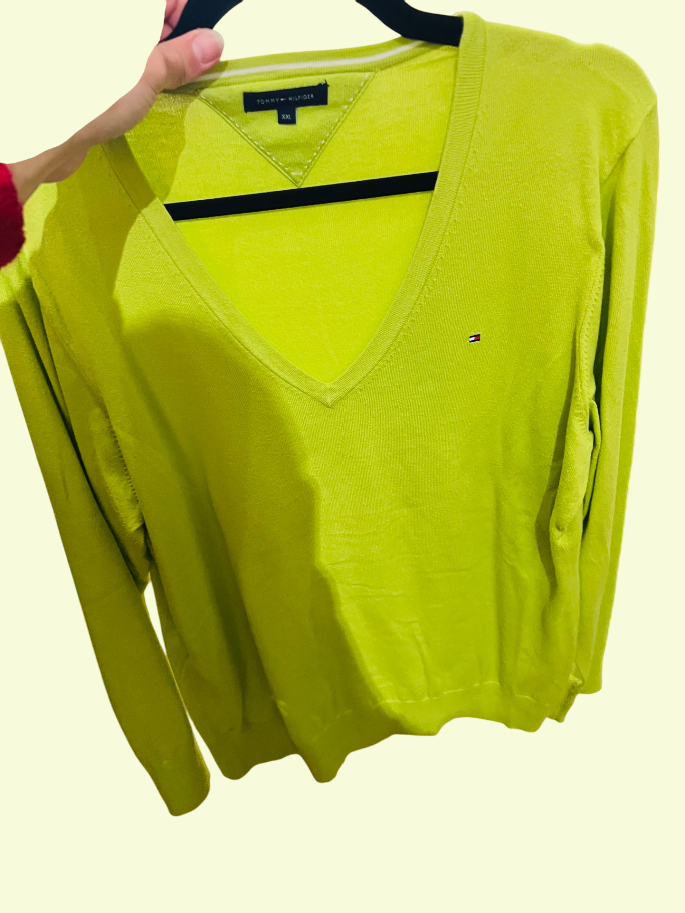 Tommy Hilfiger Pullover Hellgelb Gr.: XXL