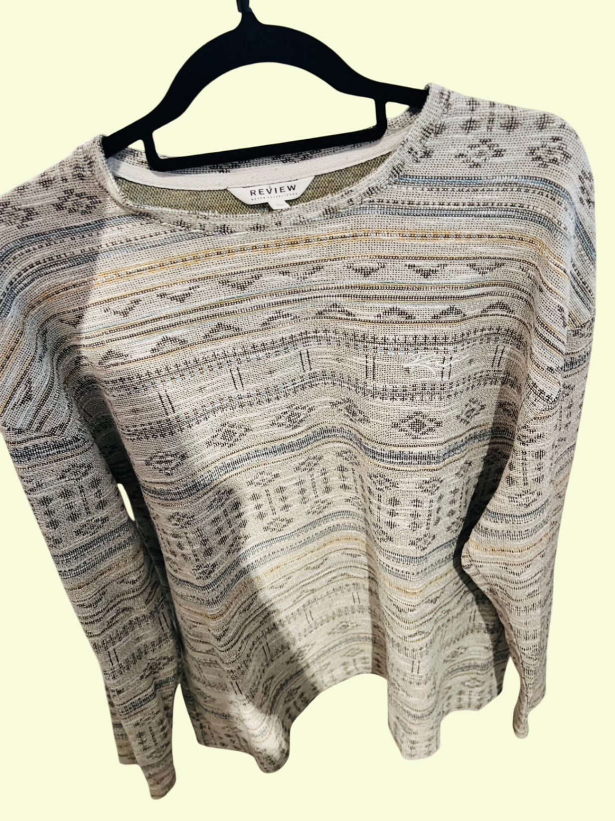 REVIEW Pullover Beige Gr.: XL