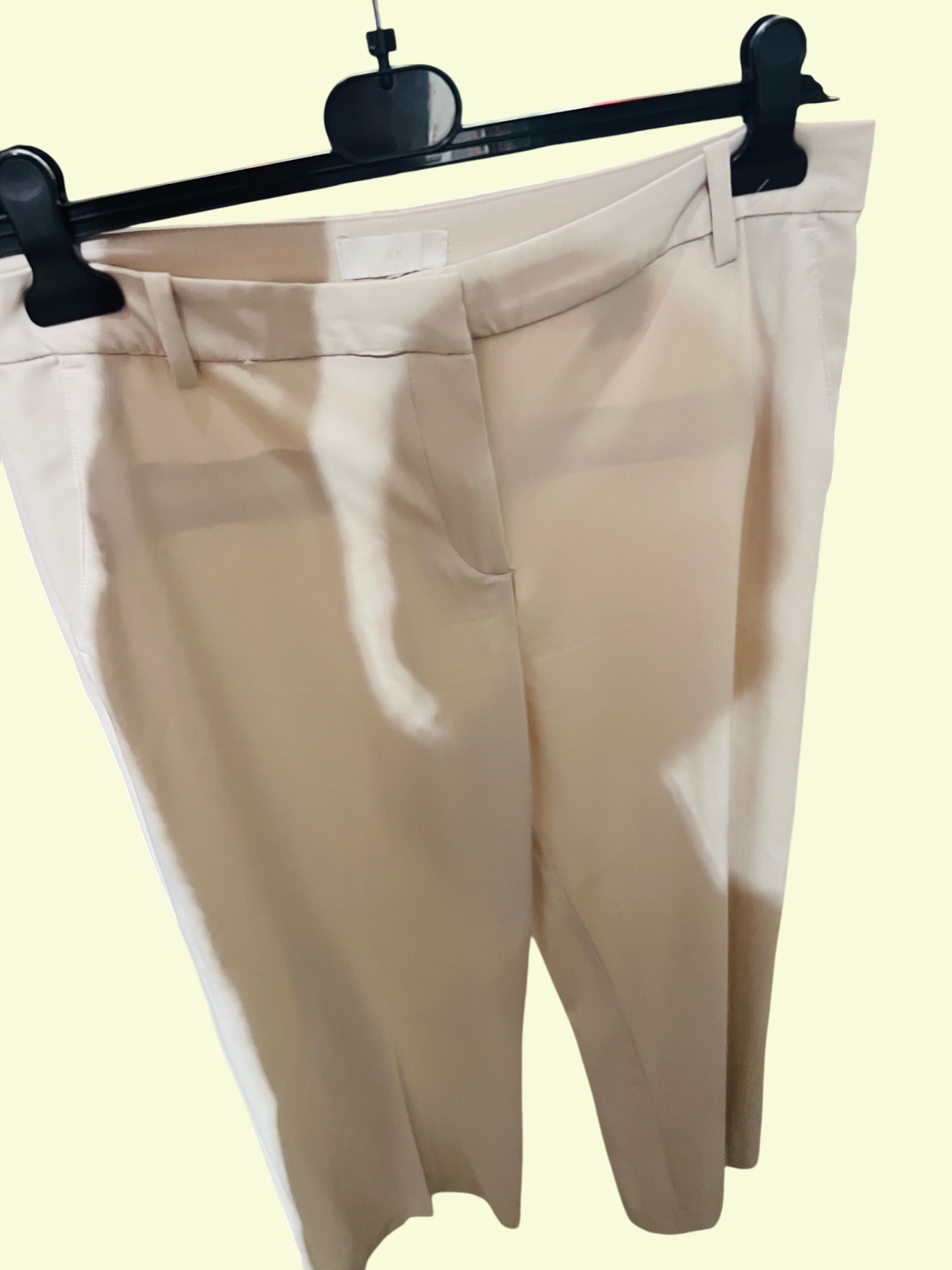 H&M Hose Creme Gr.: L