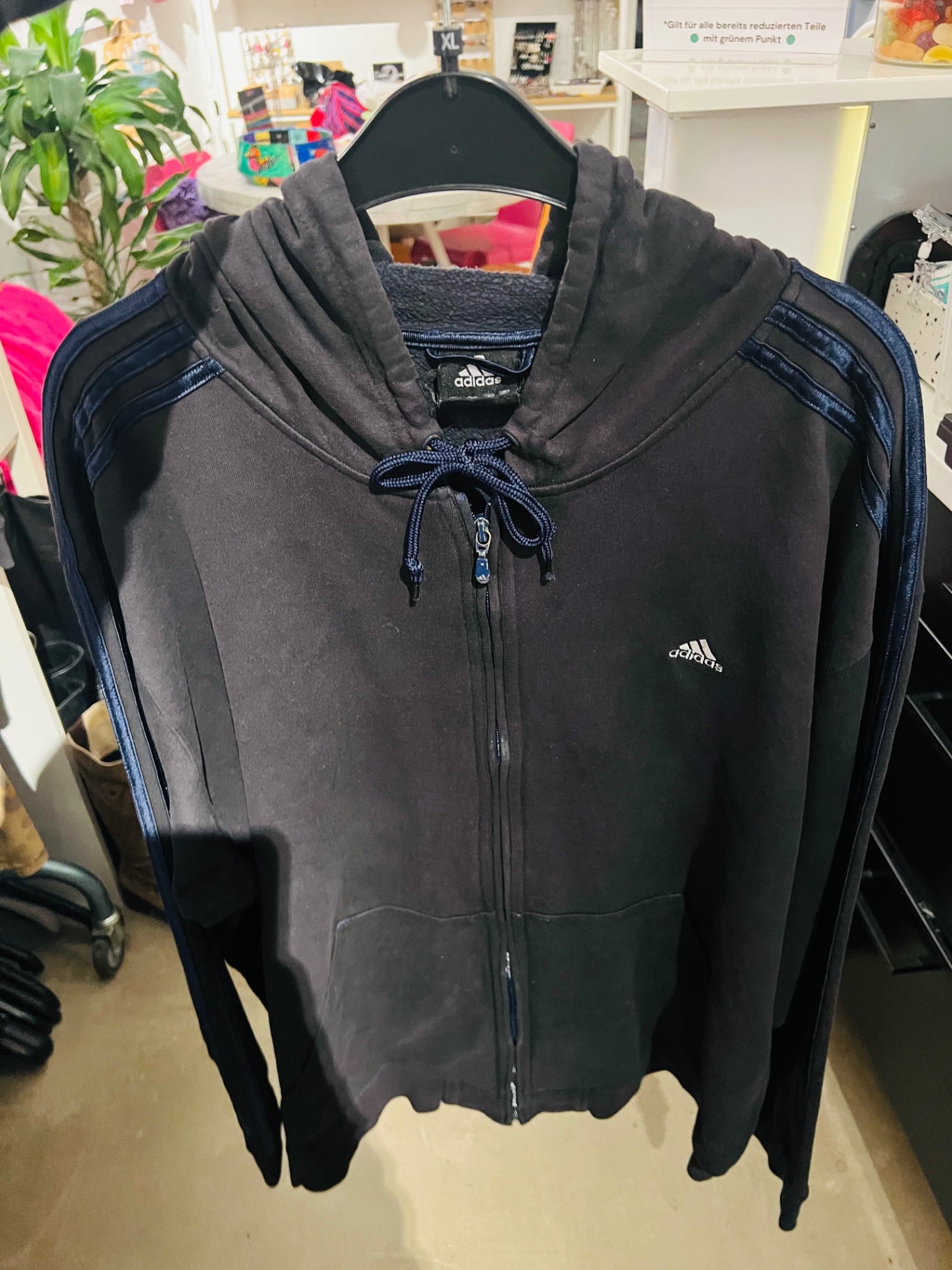Adidas Jacke Schwarz Gr.: XL