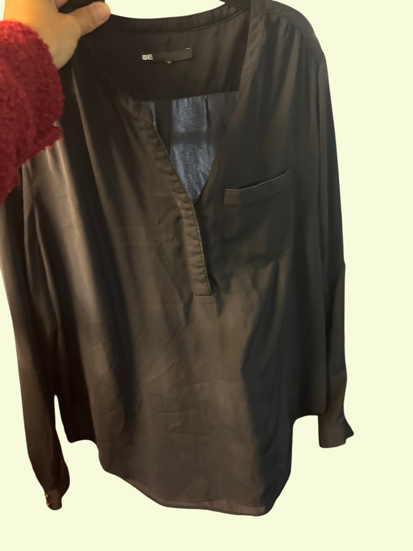 WE Bluse Schwarz Gr.: M