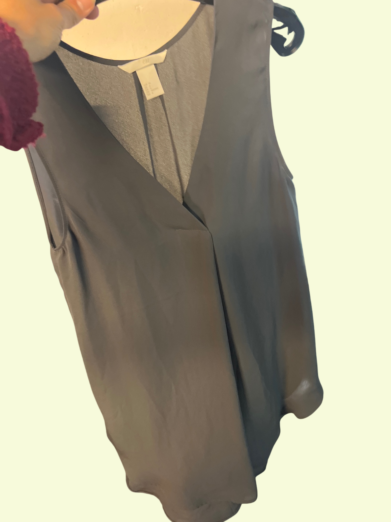 H&M Bluse Grau Gr.: S
