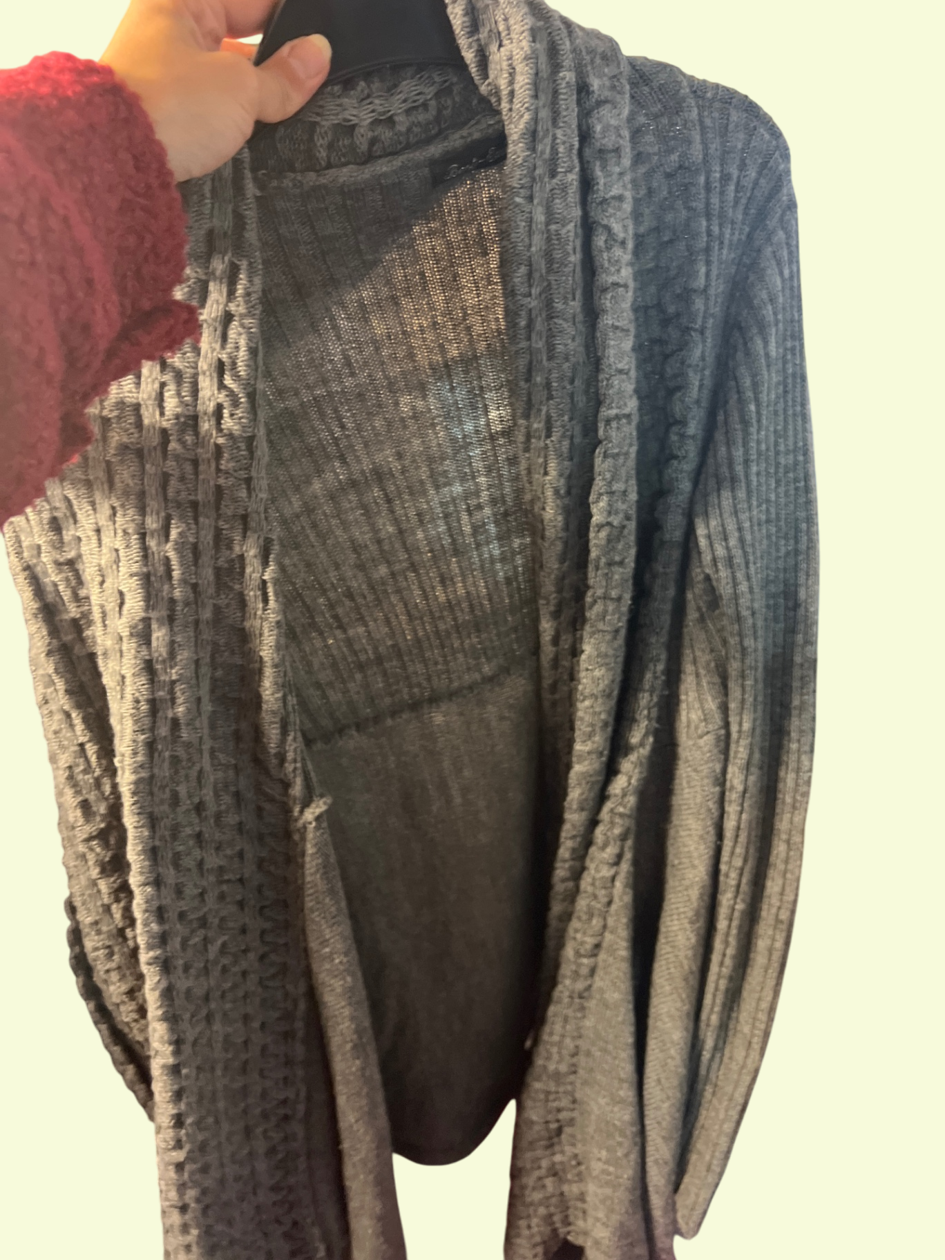 Best Emilie Strickjacke Grau Gr.: M