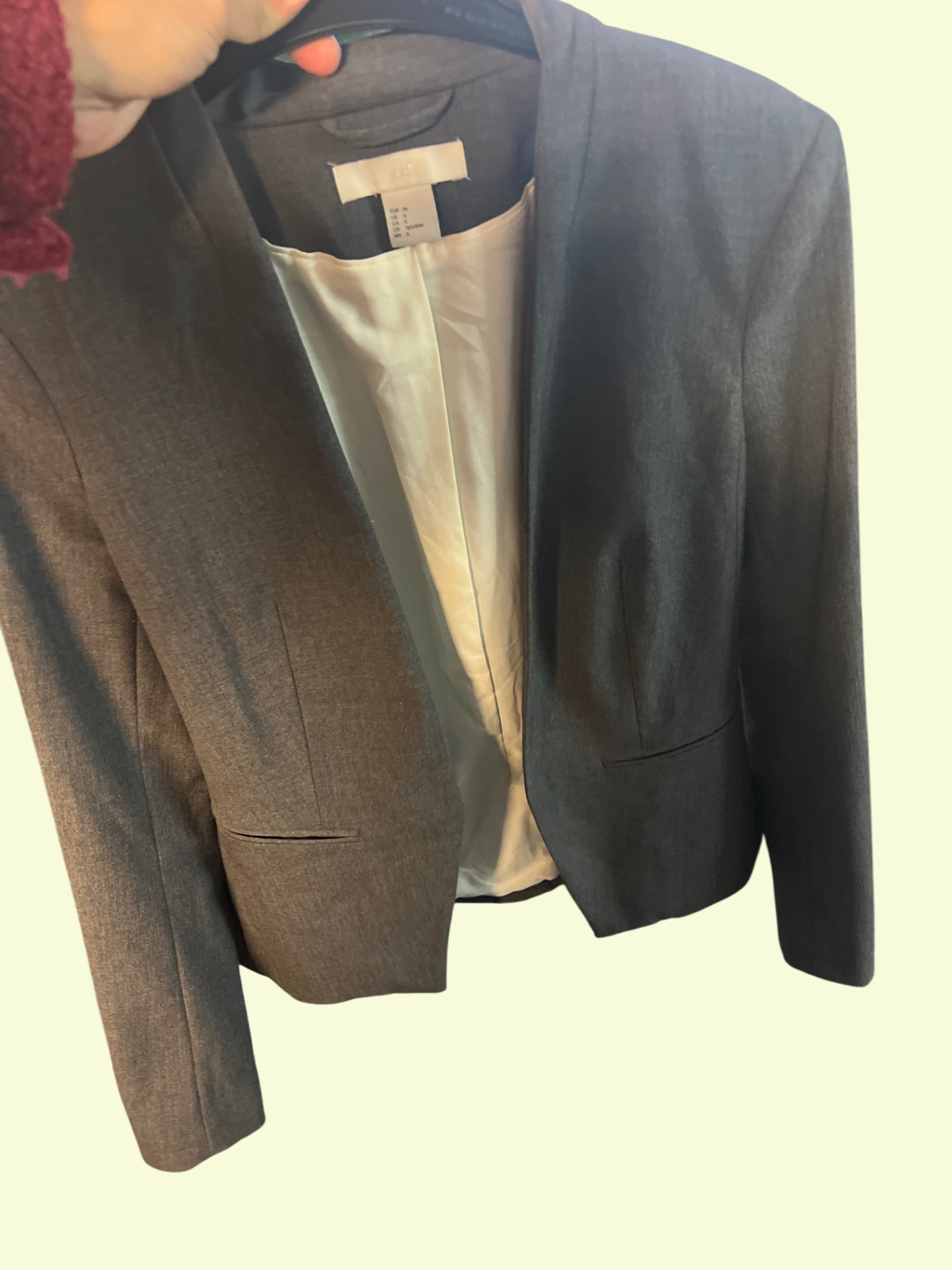 H&M Blazer Grau Gr.: S