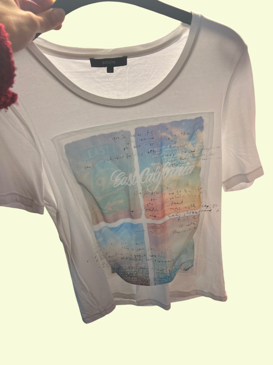 Bonita T-Shirt Weiß Gr.: S
