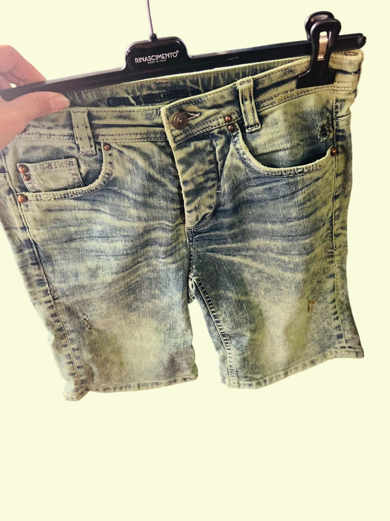 Only Shorts Grau Grün Gr.: M