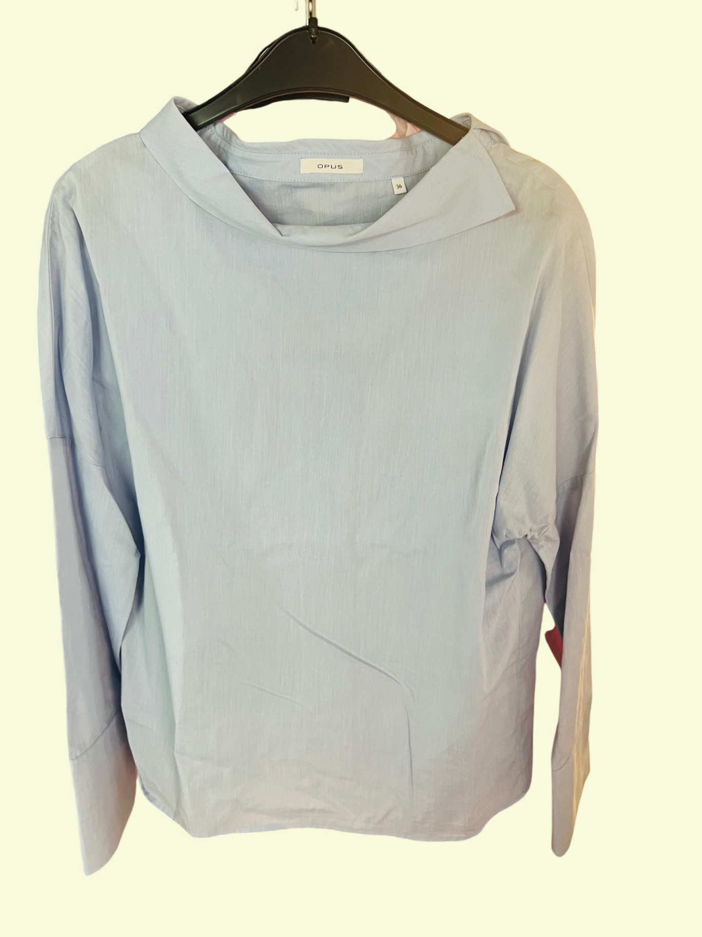 OPUS Bluse Hellgrau Gr.: S