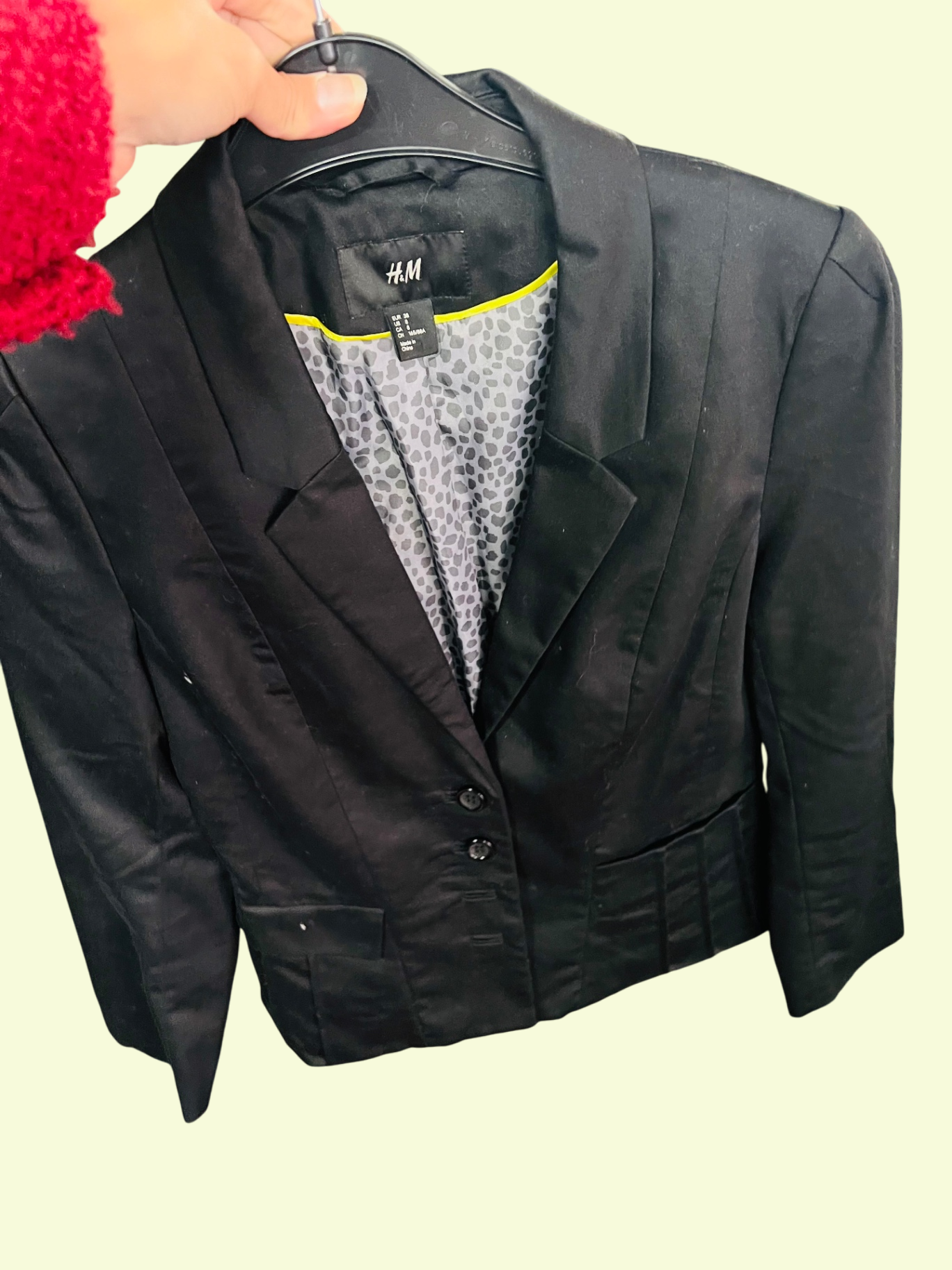 H&M Blazer Schwarz Gr.: M