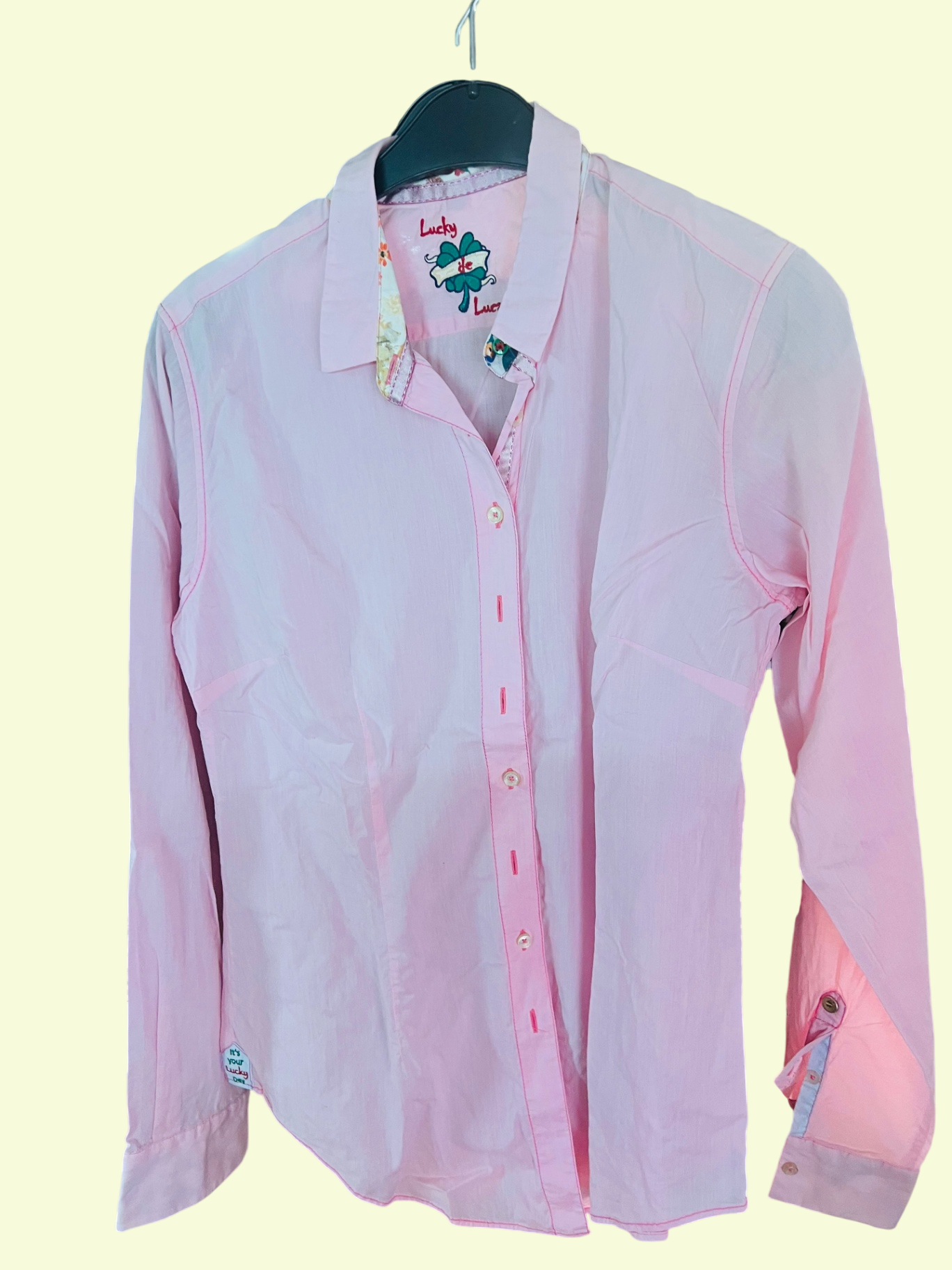 Lucky de Luca Bluse Hellrosa Gr.: L