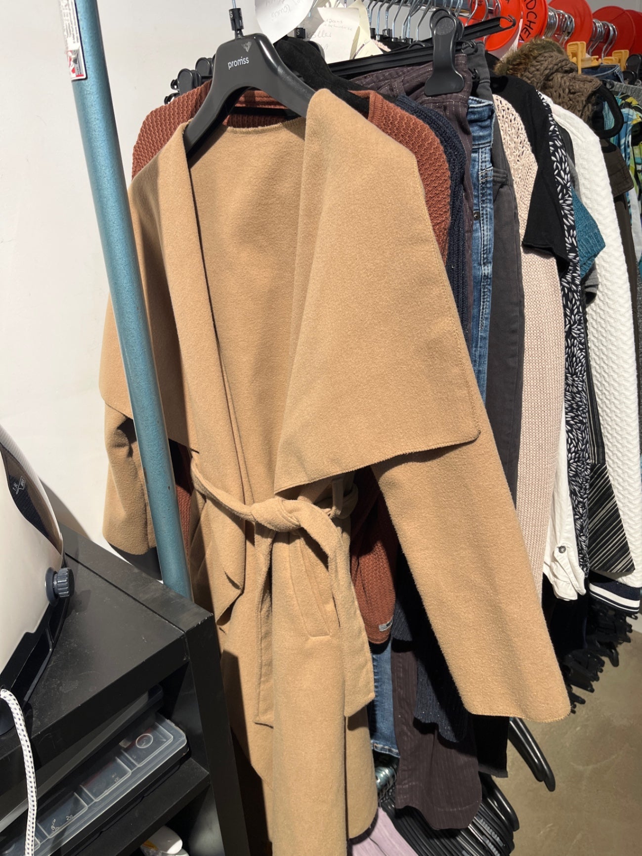 Mantel Beige Gr.: S/M