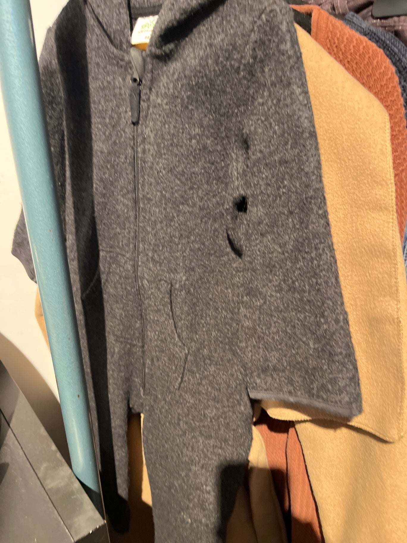 Topomini Wolloverall Grau Gr.: 86
