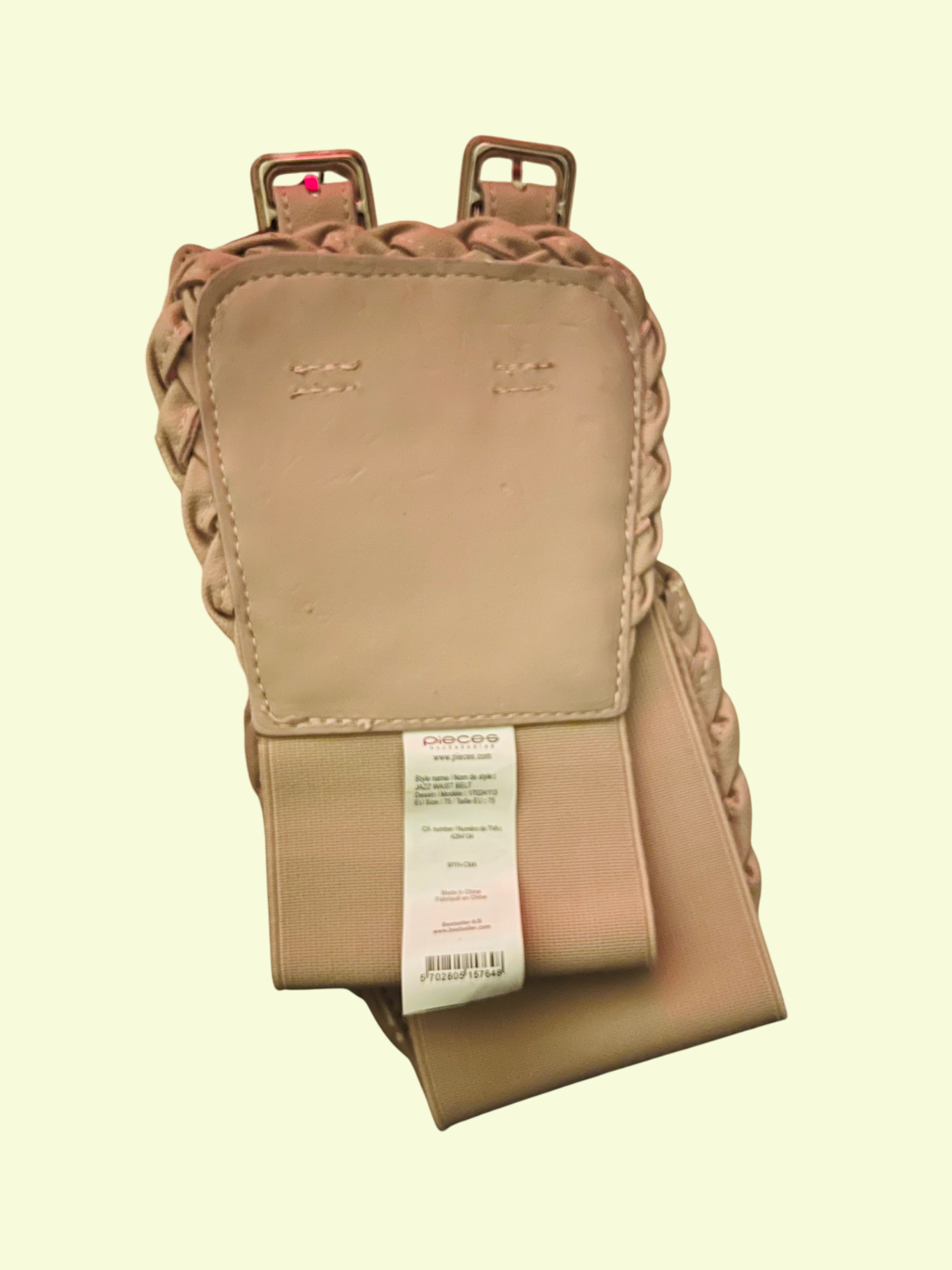 Pieces Gürtel Beige 
