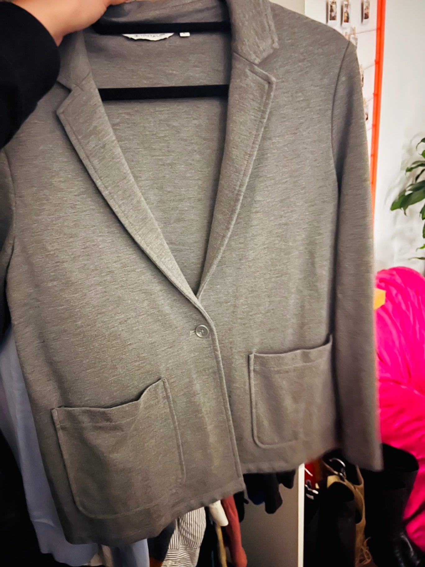 Tom Tailor Blazer Grau Gr.: L