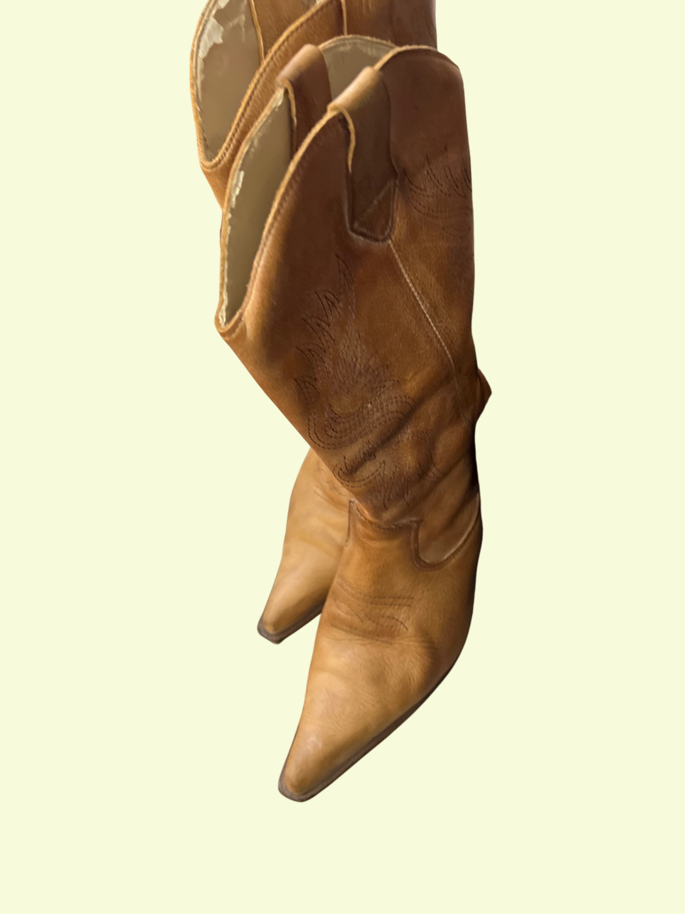 Cowboy Stiefel Hellbraun Gr.: 42