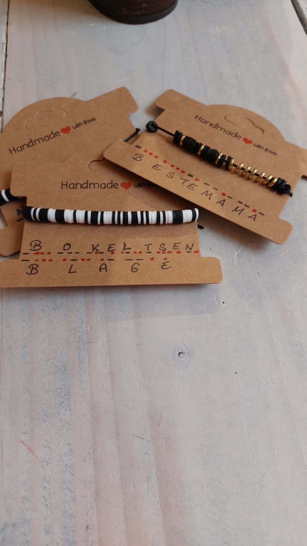 Corvus Luna Morsecodearmband einzeln 