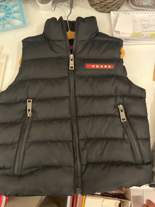 Prada Weste Schwarz Gr.: 98