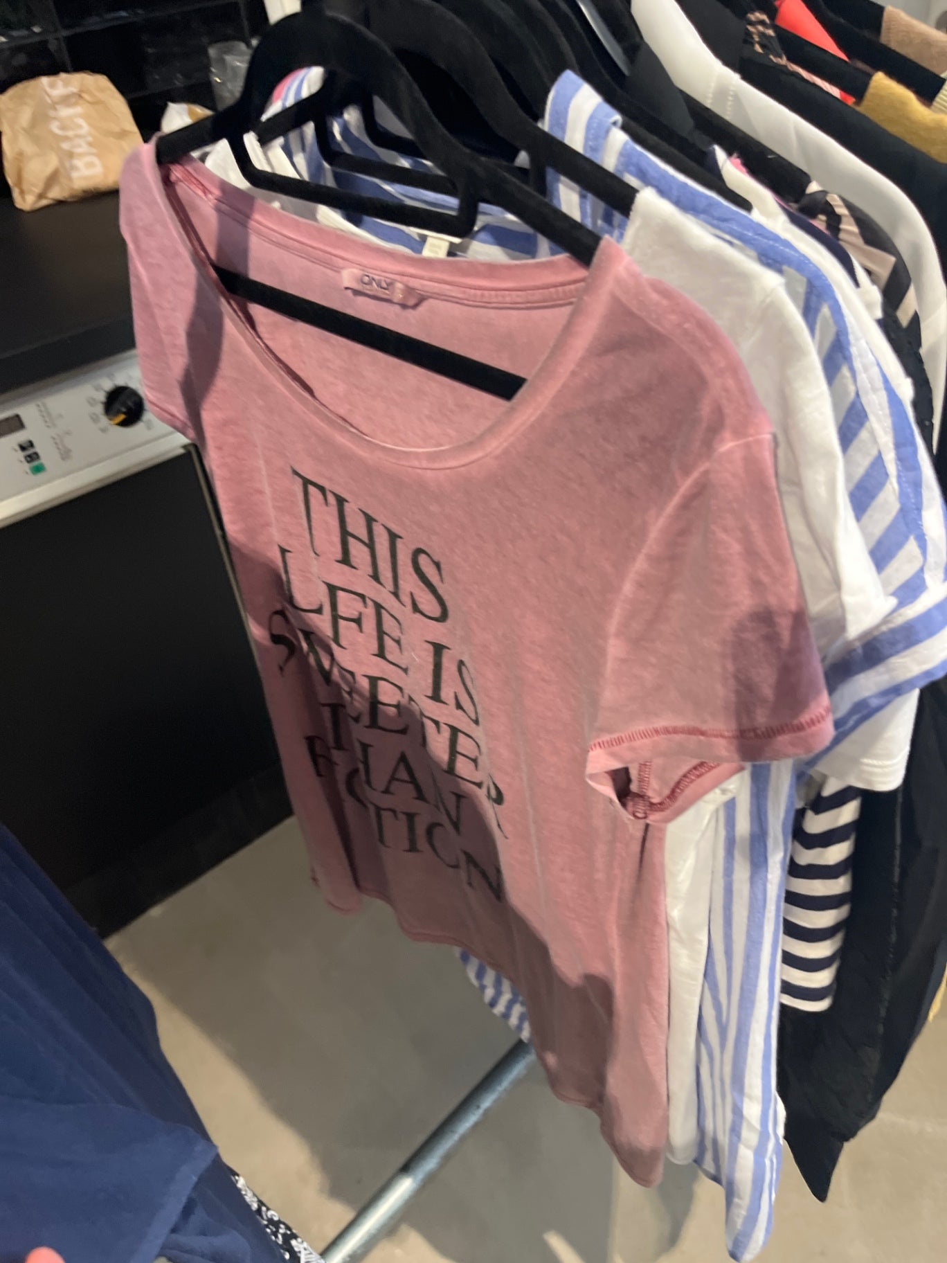 ONLY T-Shirt Rosa Gr.: L