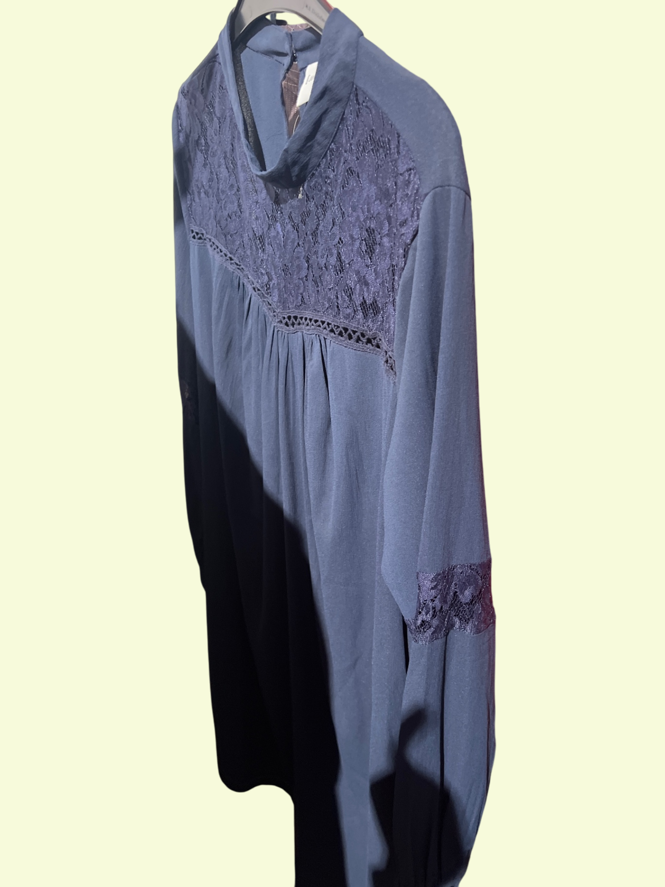 Junarose Blusenkleid Blau Gr.: 48