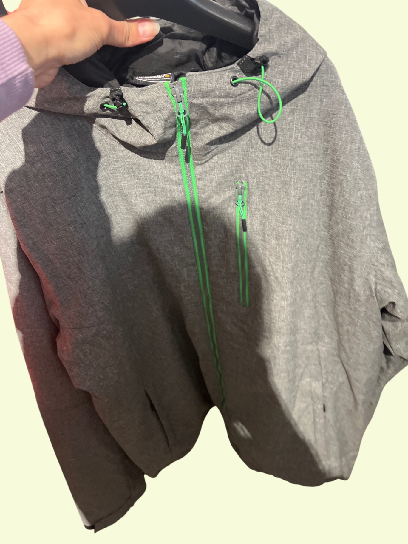 Icepeak Jacke Grau Gr.: 54