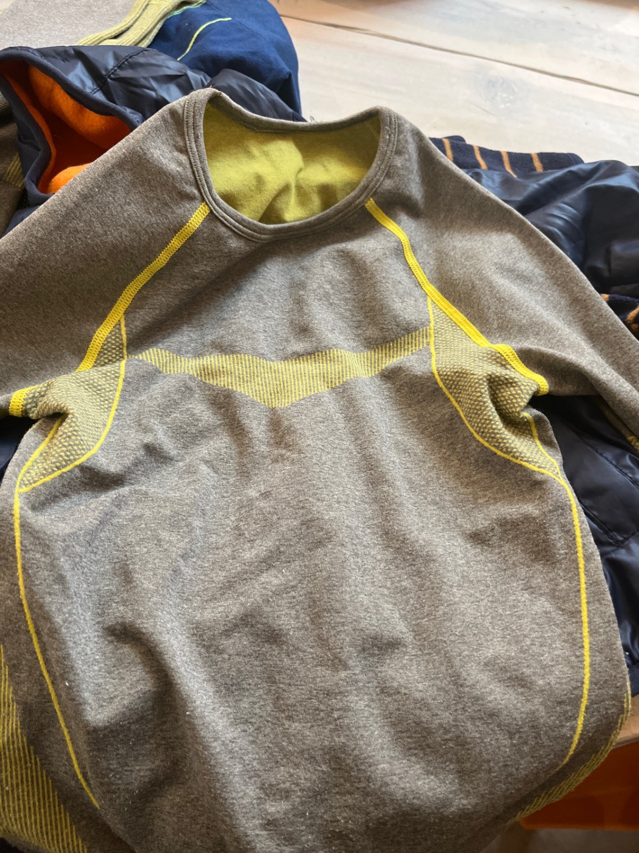 Thermohemd Grau Gr.: 110/116