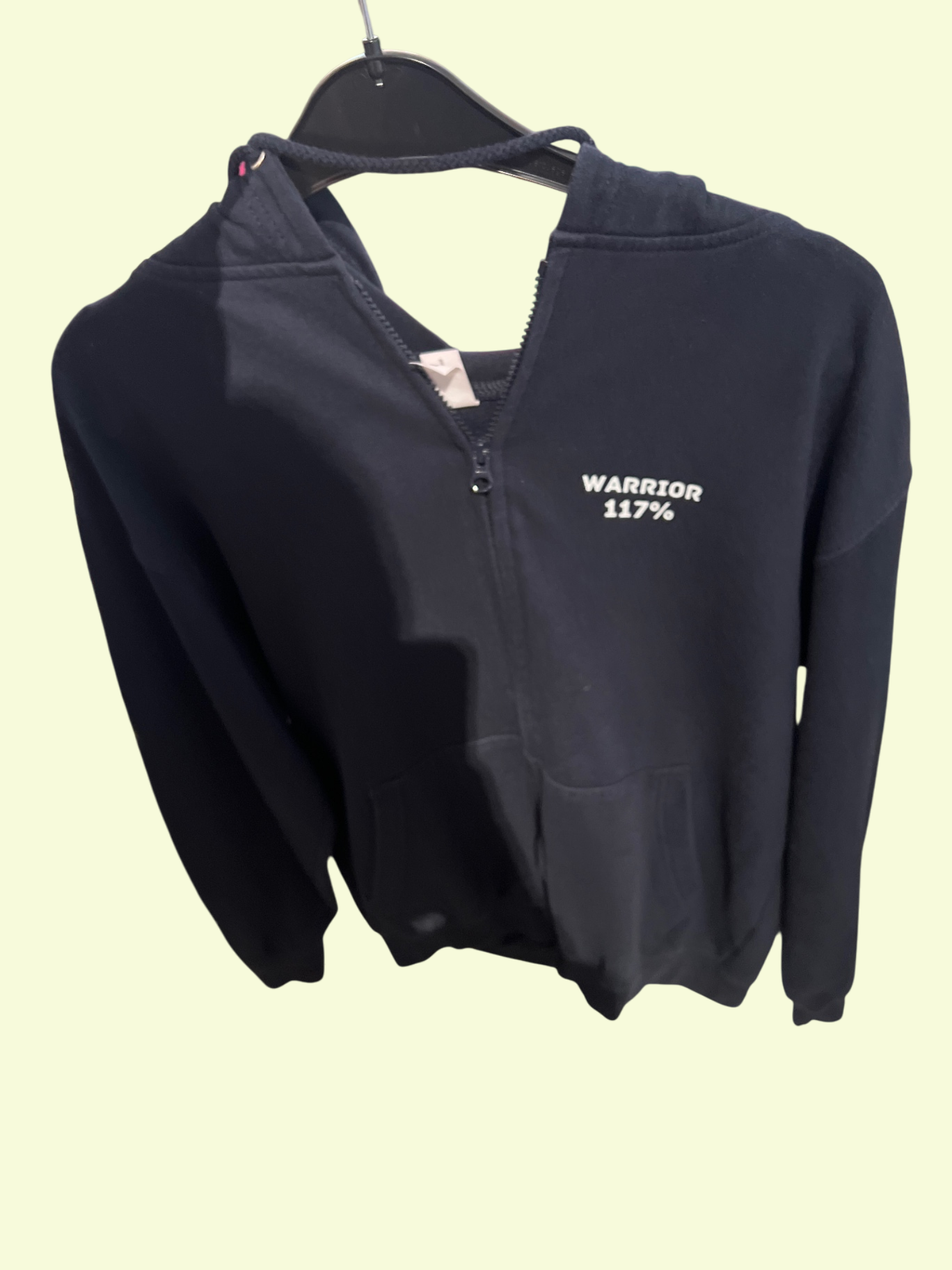 Hoodie Schwarz Gr.: M