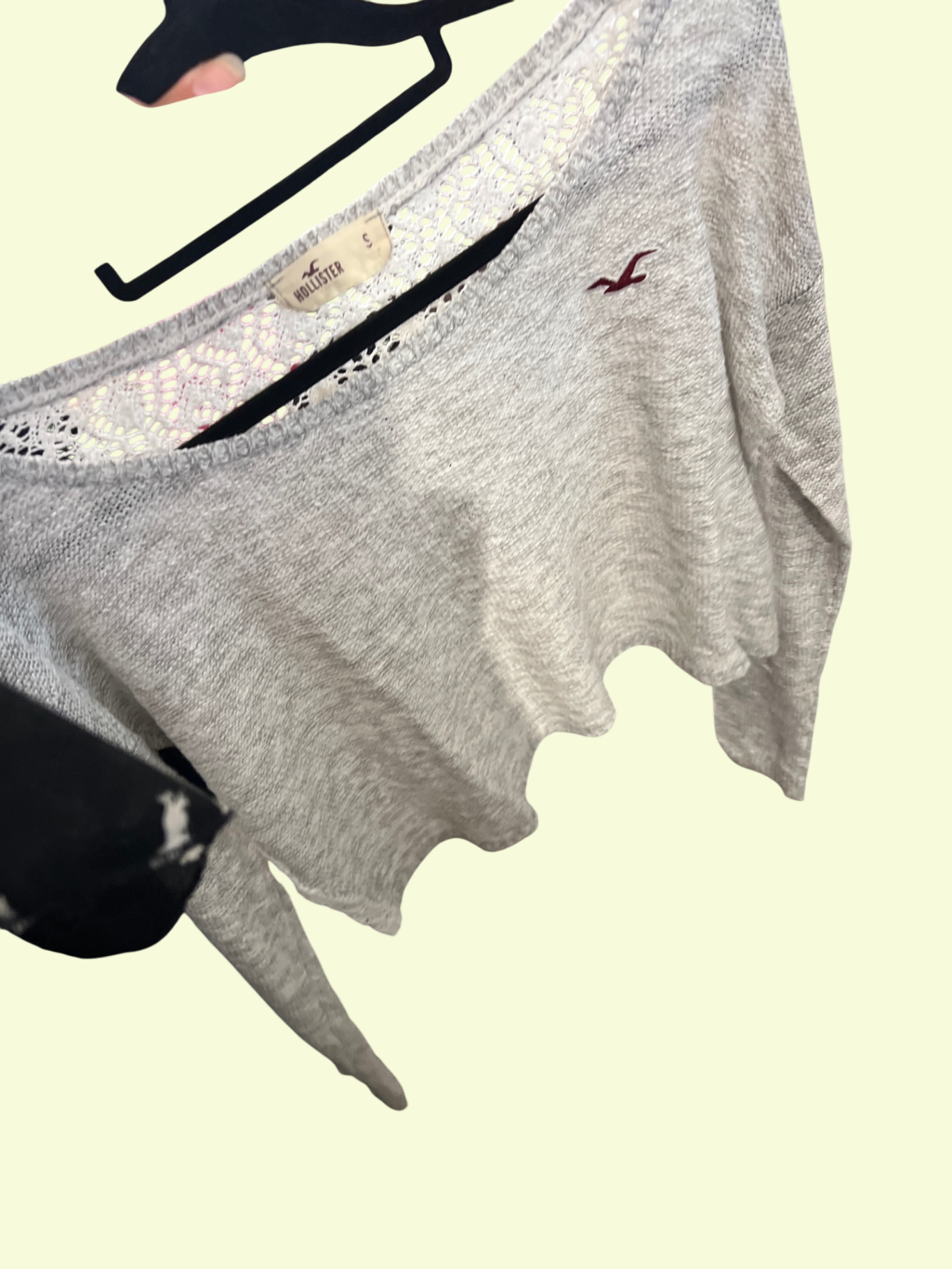 Hollister Pullover Grau Gr.: S