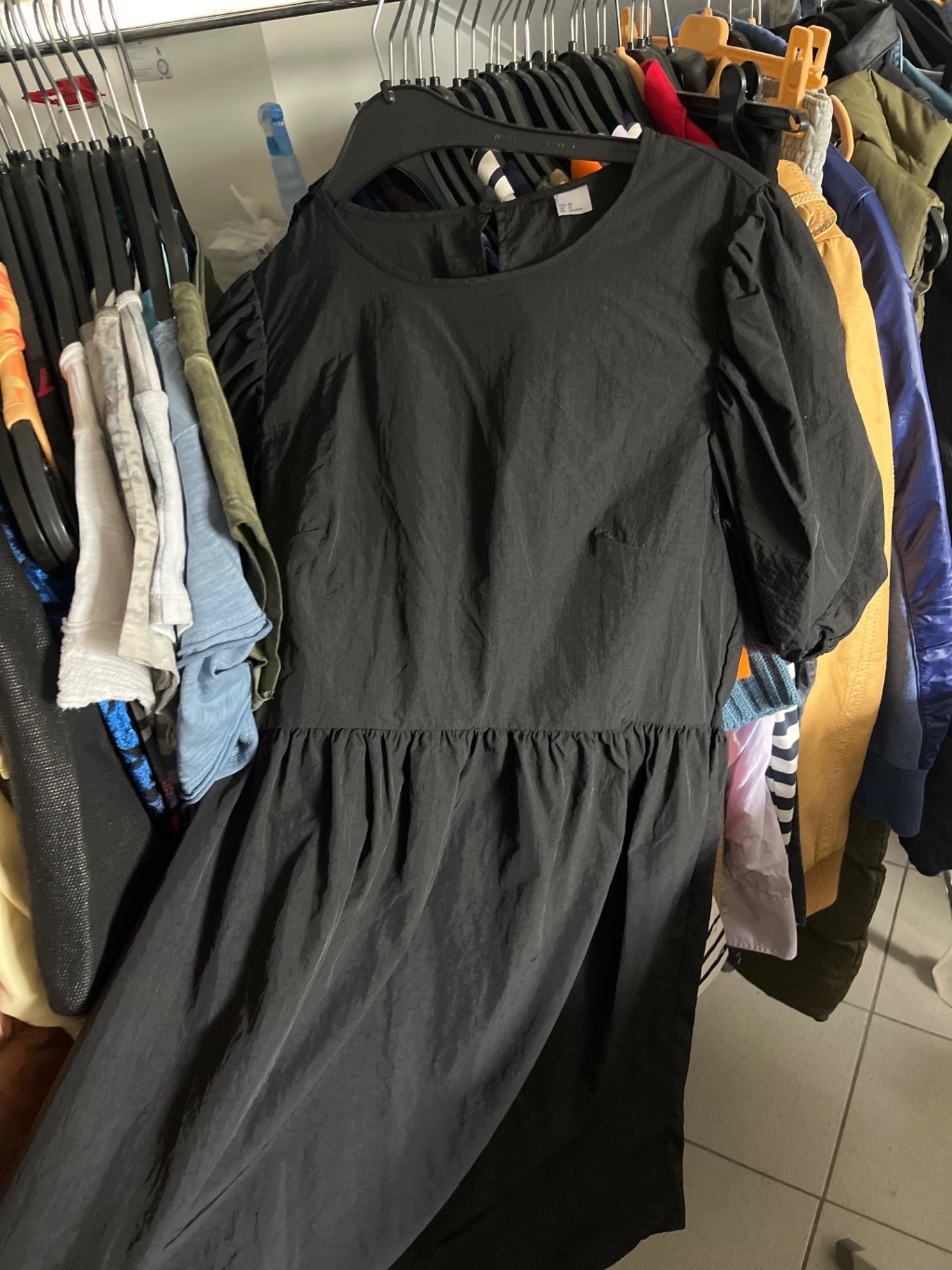 H&M Kleid Schwarz Gr.: 38