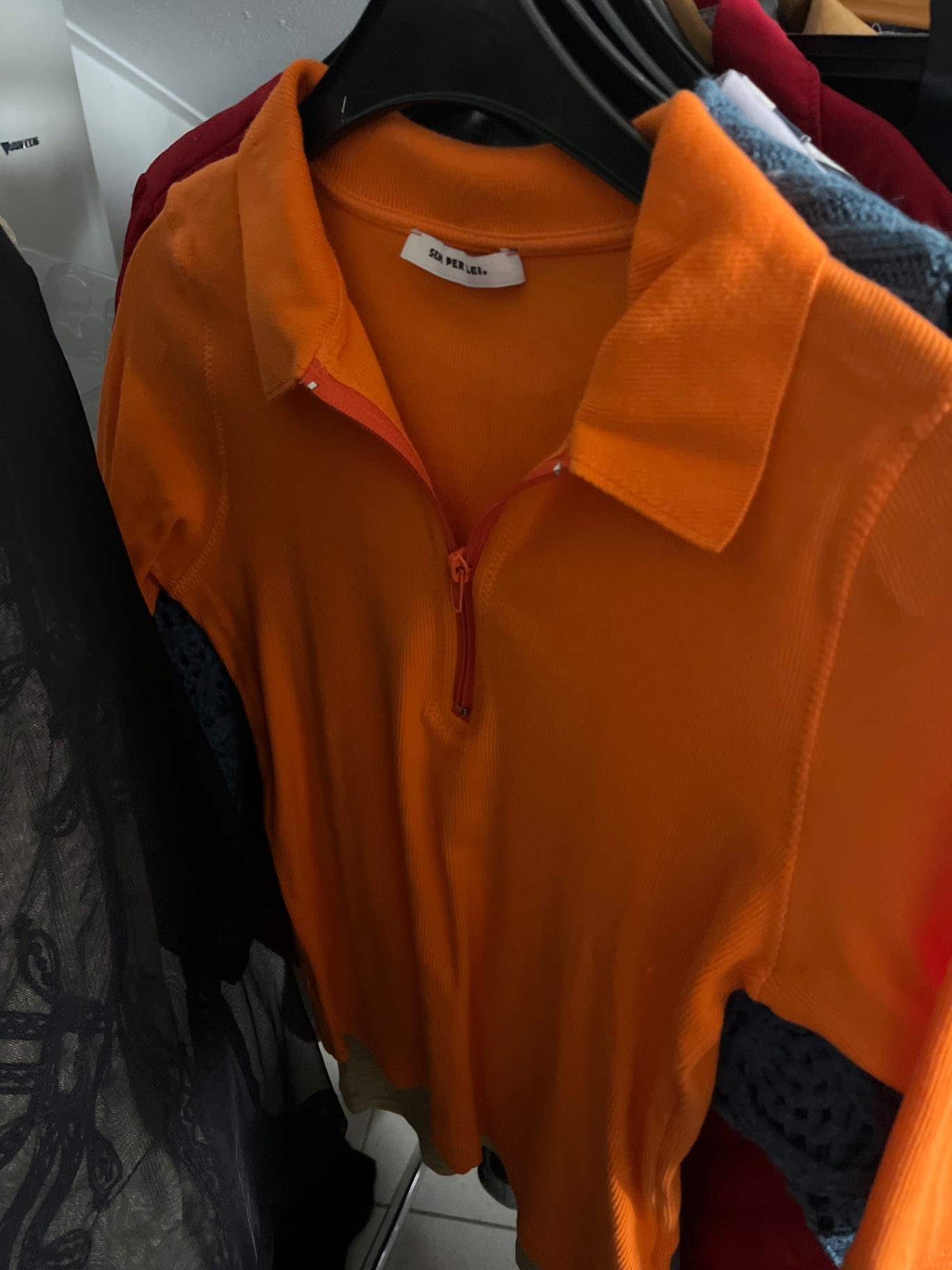 Sem per Lei Shirt Orange Gr.: M