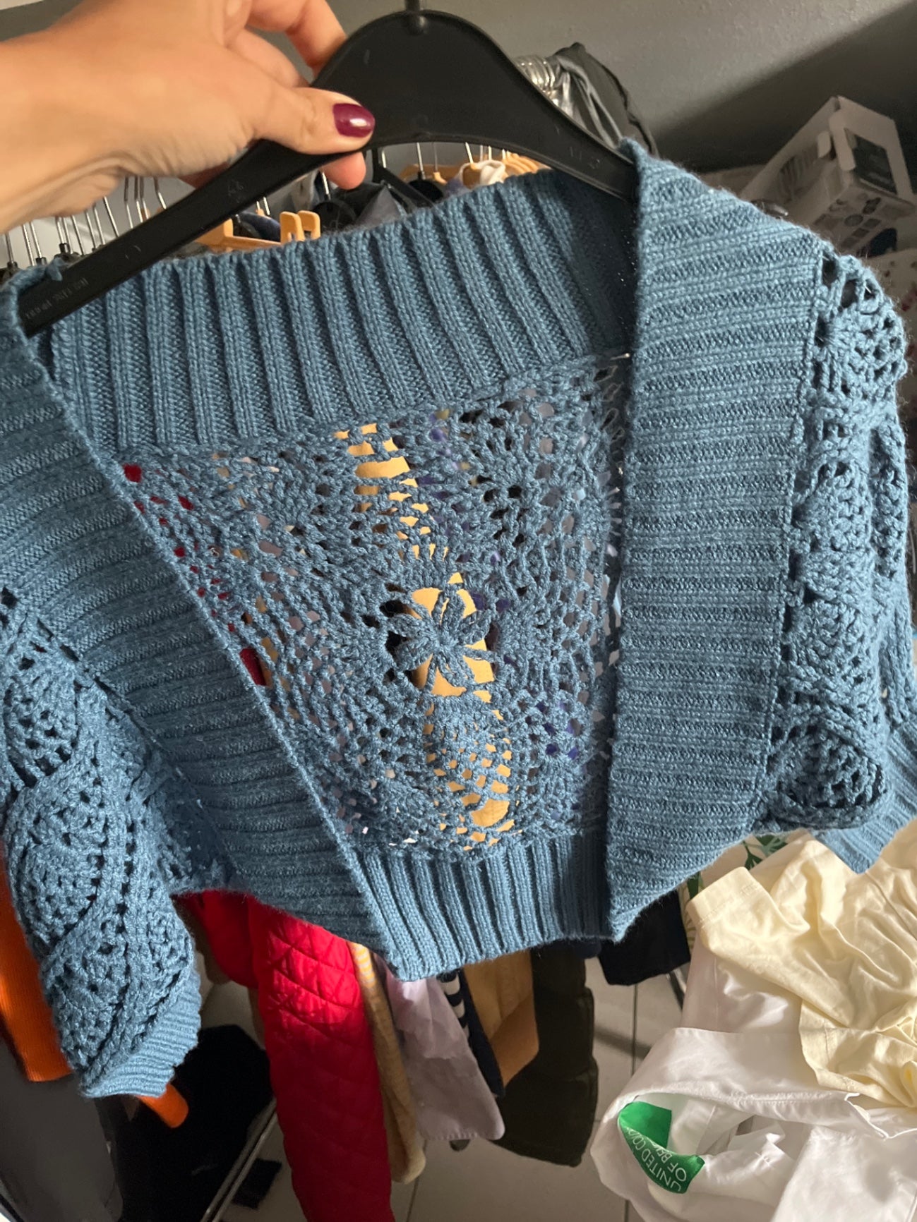 Bolero Blau Gr.: S