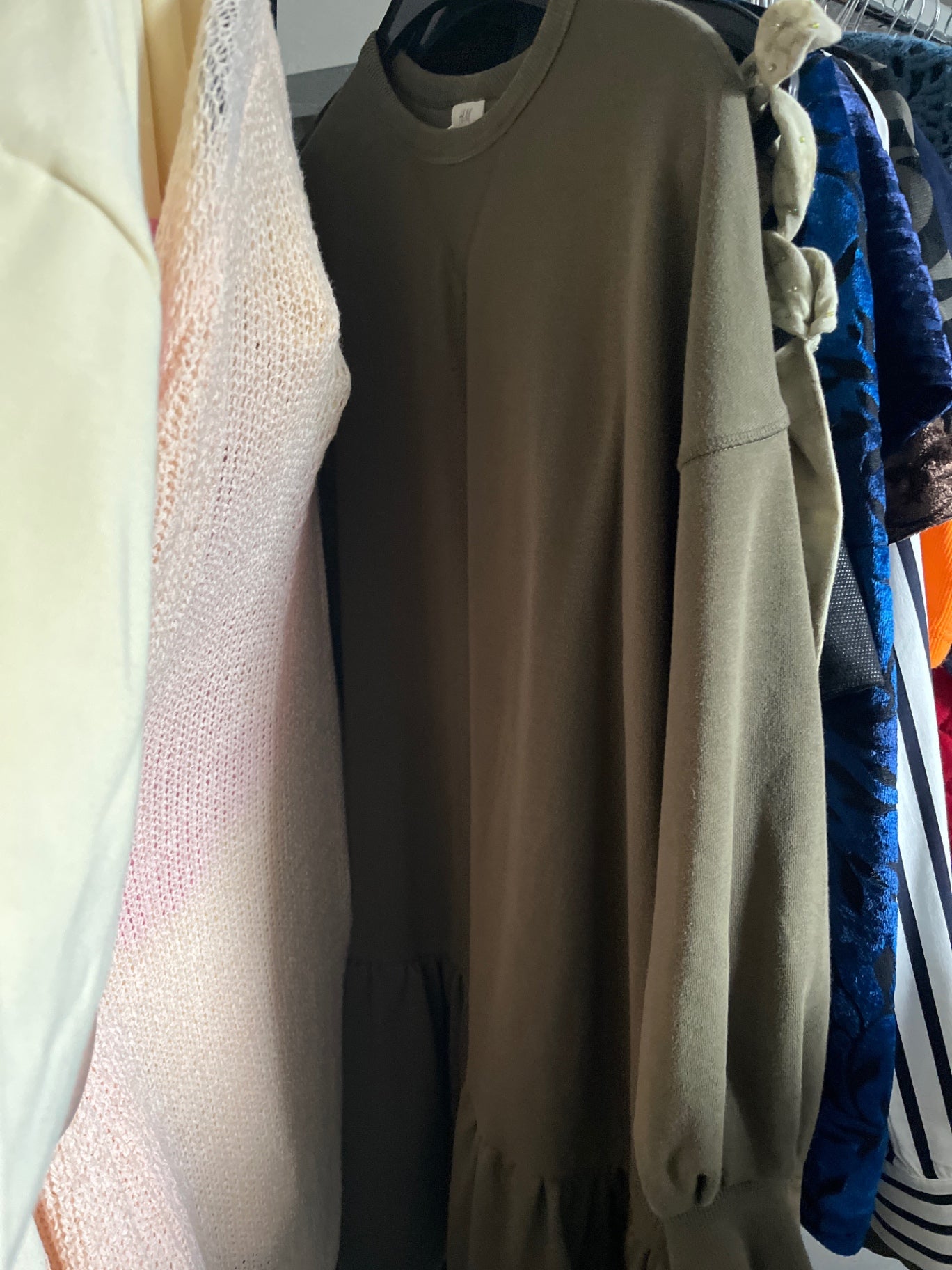 H&M Kleid Khaki Gr.: S
