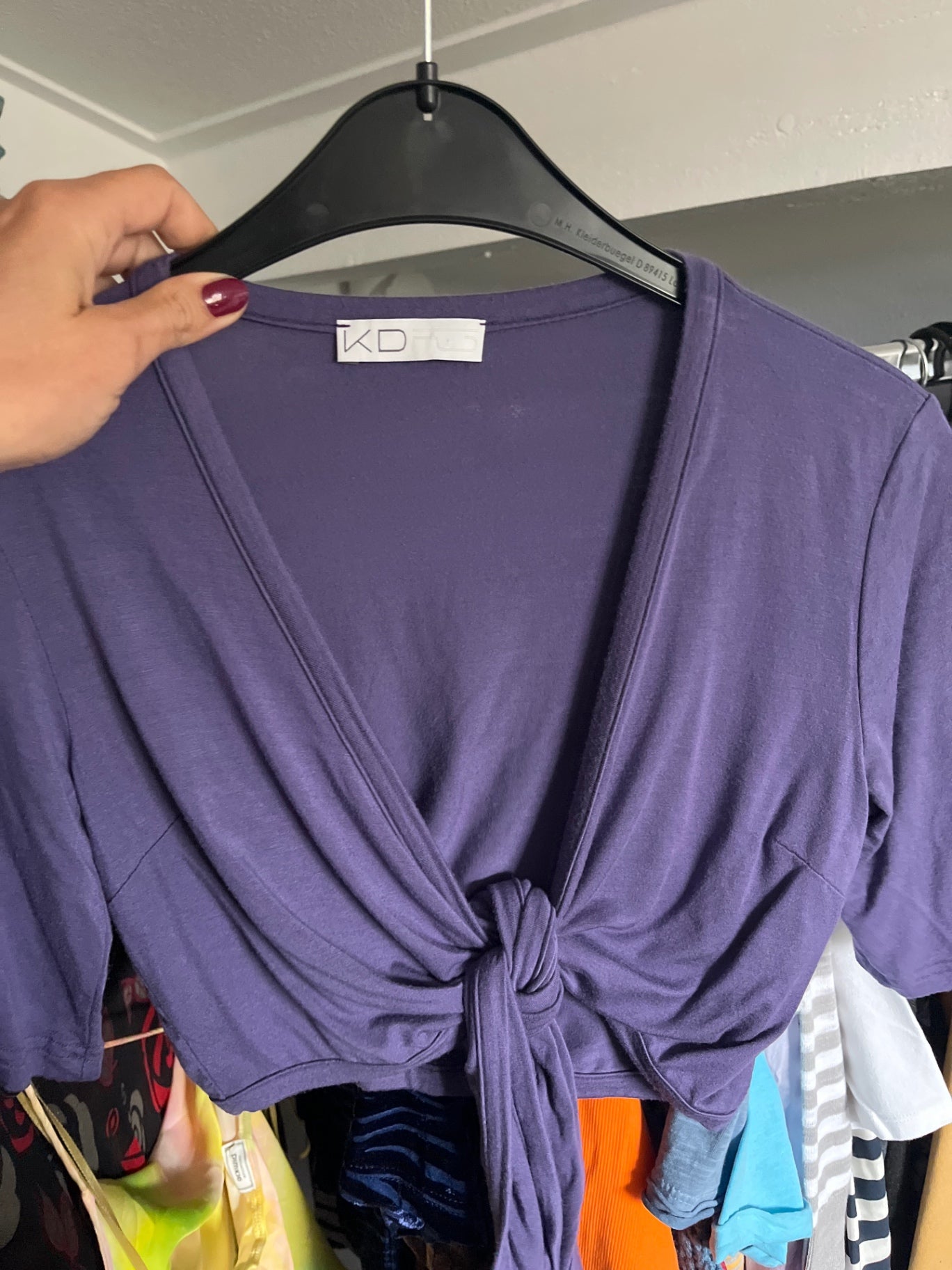 KD G Oberteil Lila Gr.: 38
