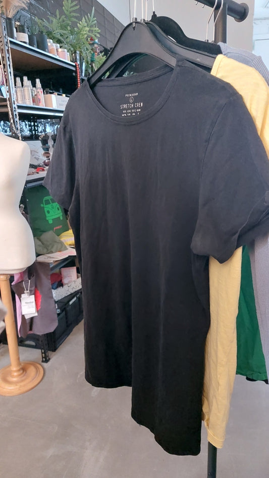 Primark T-Shirt Schwarz Gr.: L