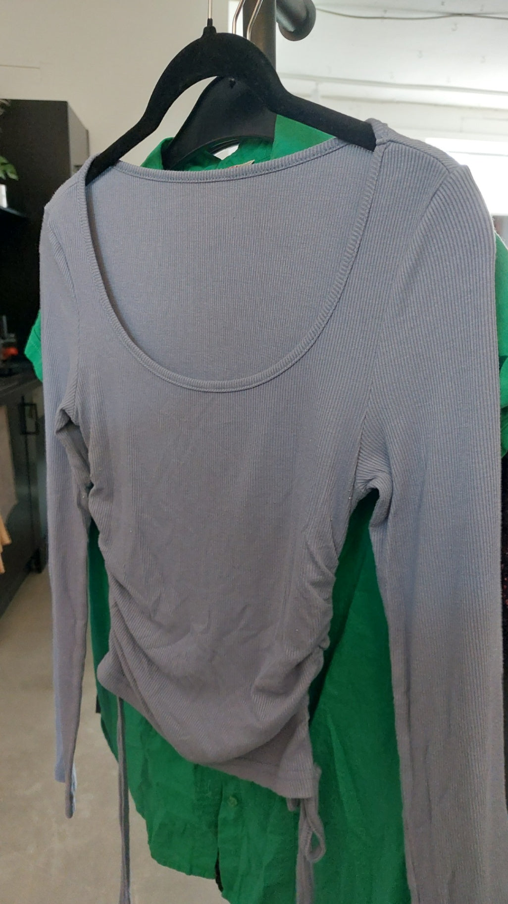SHEIN Oberteil Grau Gr.: S