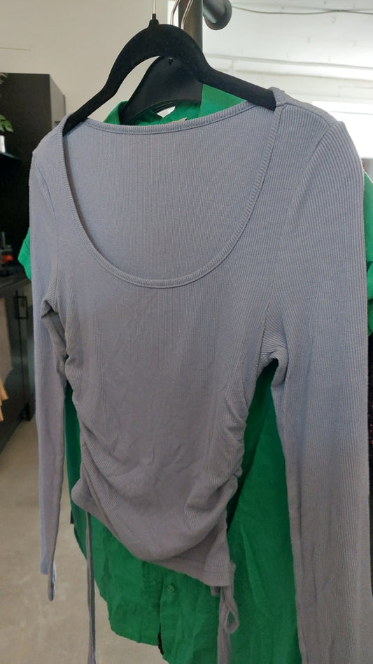 SHEIN Oberteil Grau Gr.: S
