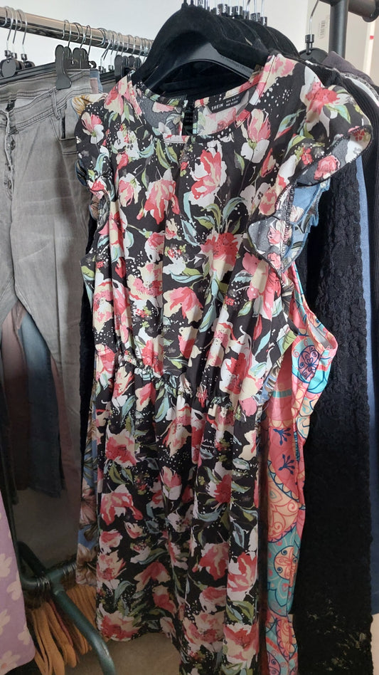 SHEIN Kleid Mehrfarbig  Gr.: M