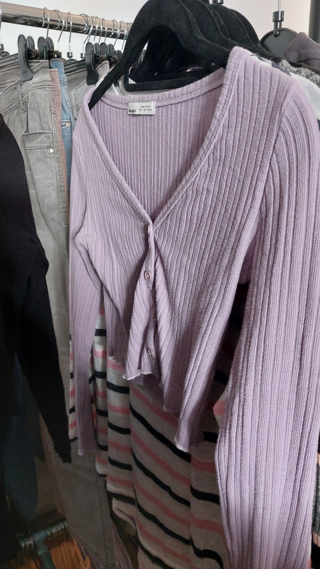 Pull & Bear Jäckchen Lila Gr.: S