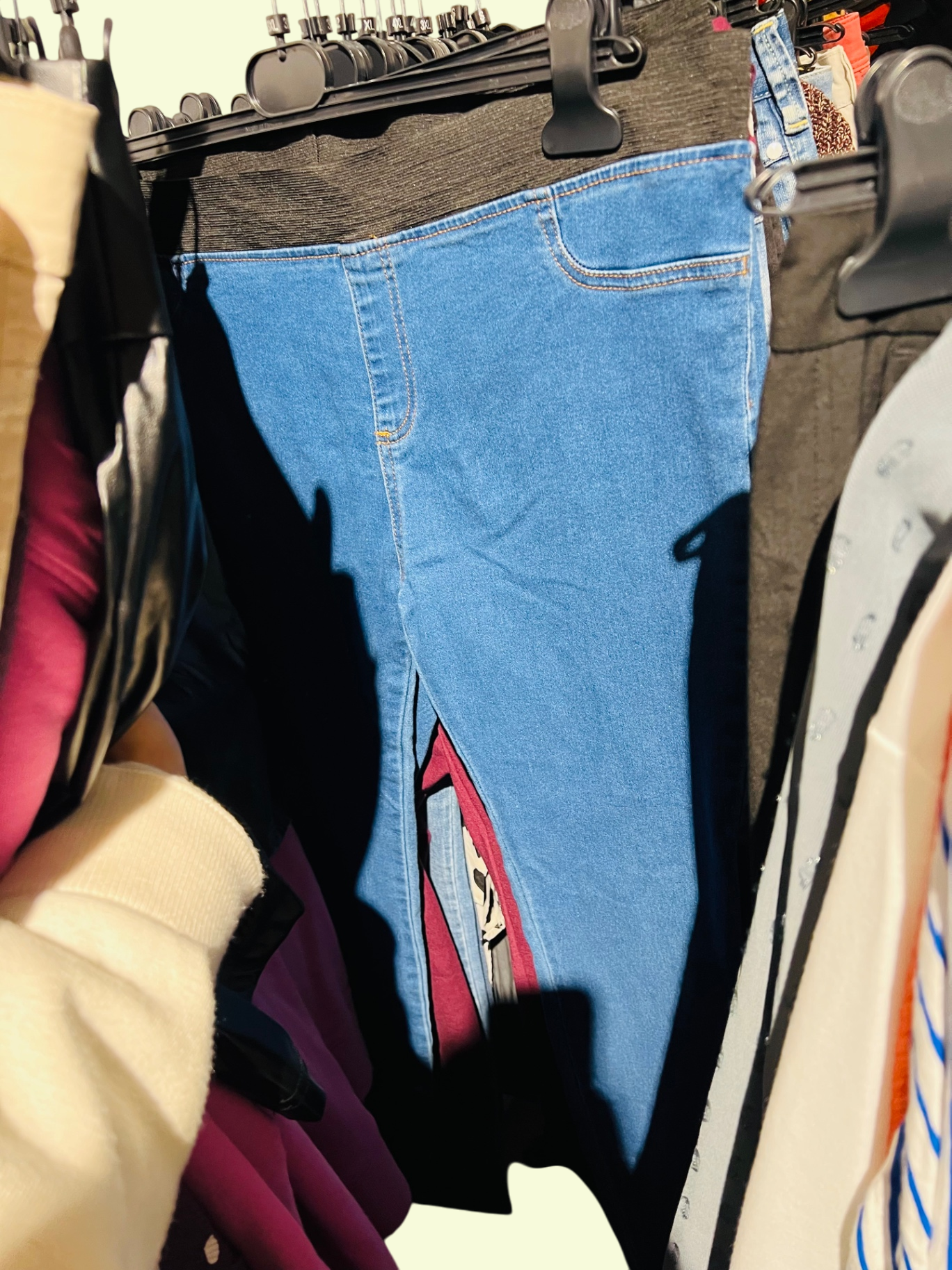 Janina Jeans Blau Gr.: 48
