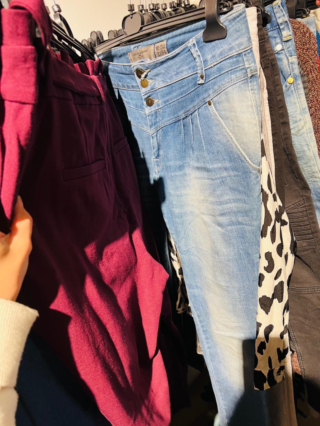 VERO MODA Jeans Hellblau Gr.: 32/34