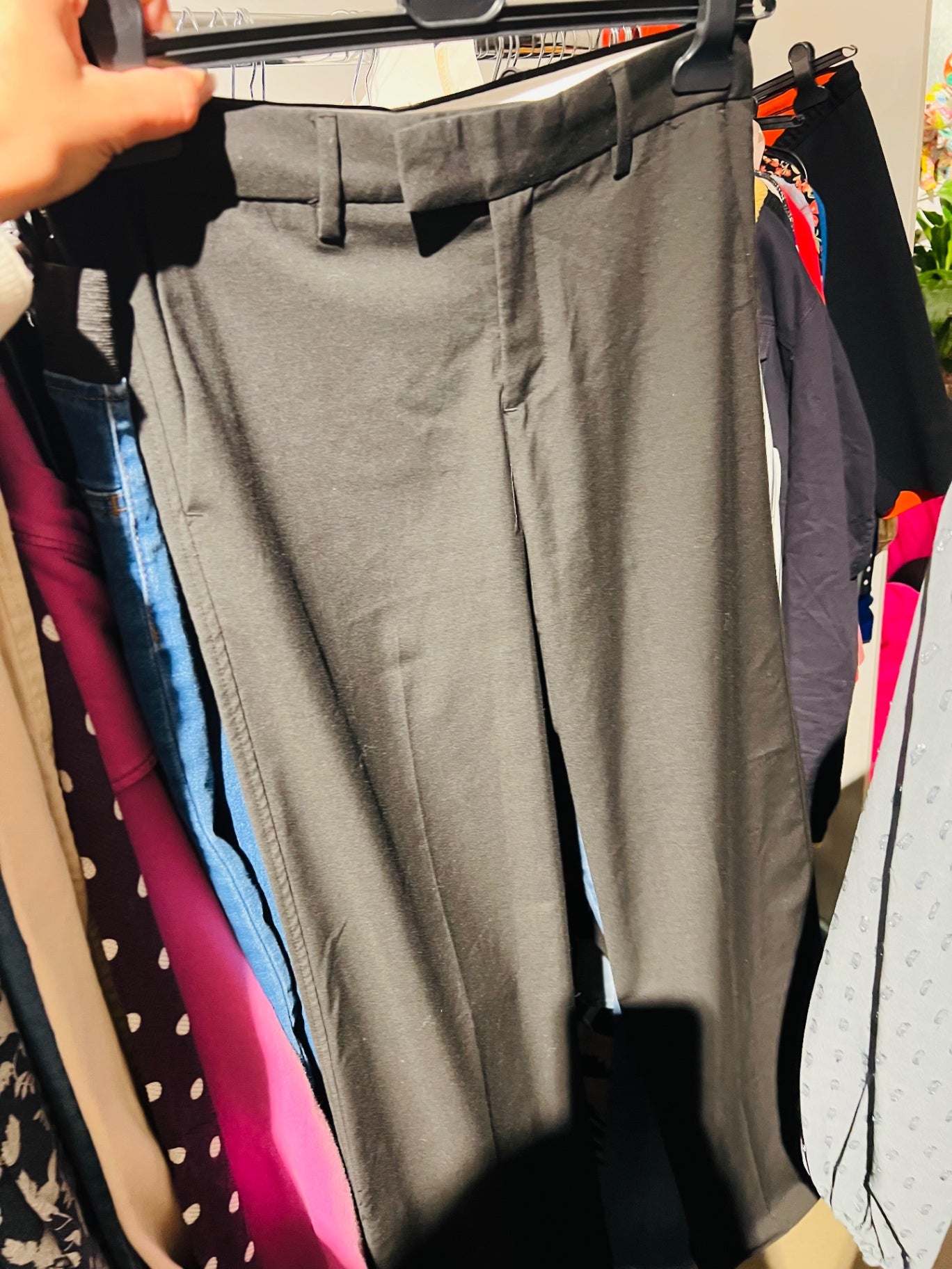 Bershka Hose Schwarz Gr.: L