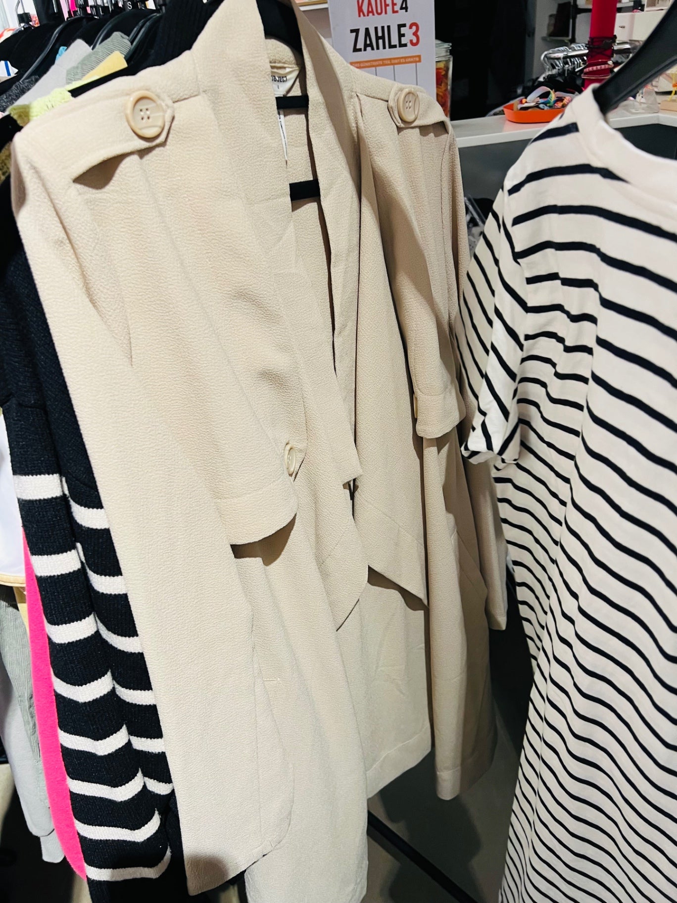 Object Jacke Beige Gr.: L