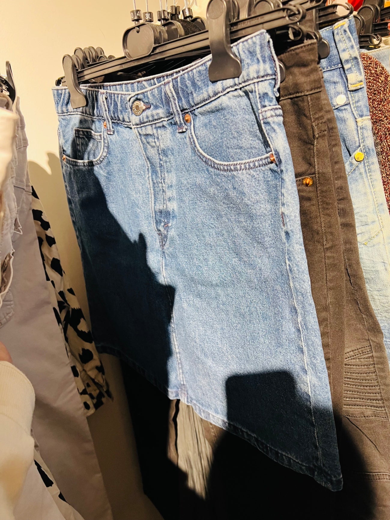H&M Rock Hellblau Gr.: L