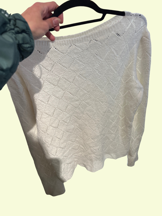 Pullover Elfenbein Gr.: XL