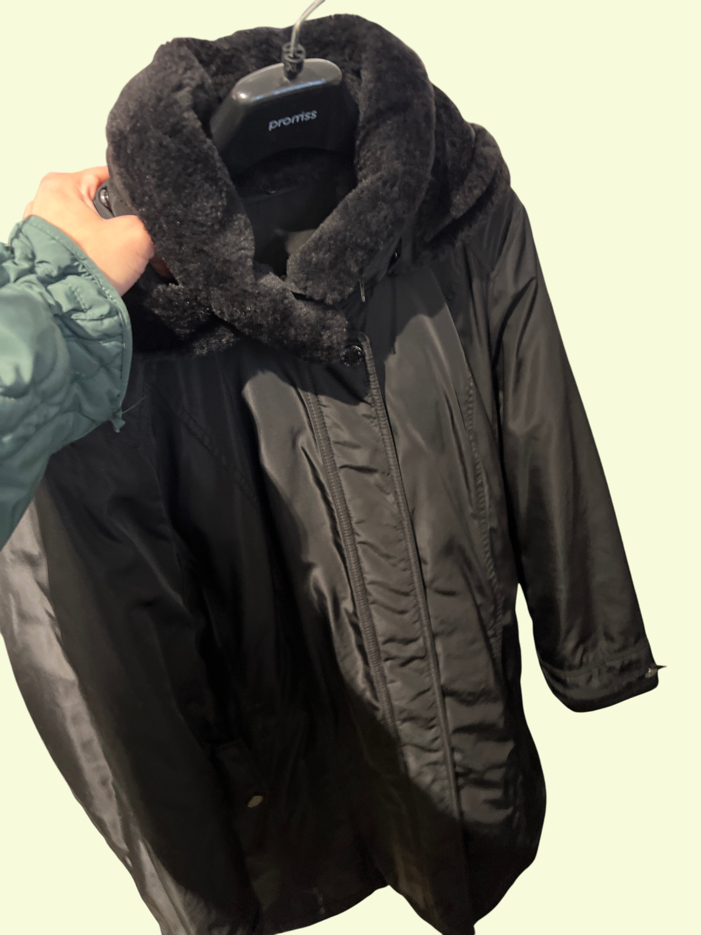 Fuchs Schmitt Mantel Schwarz Gr.: XL