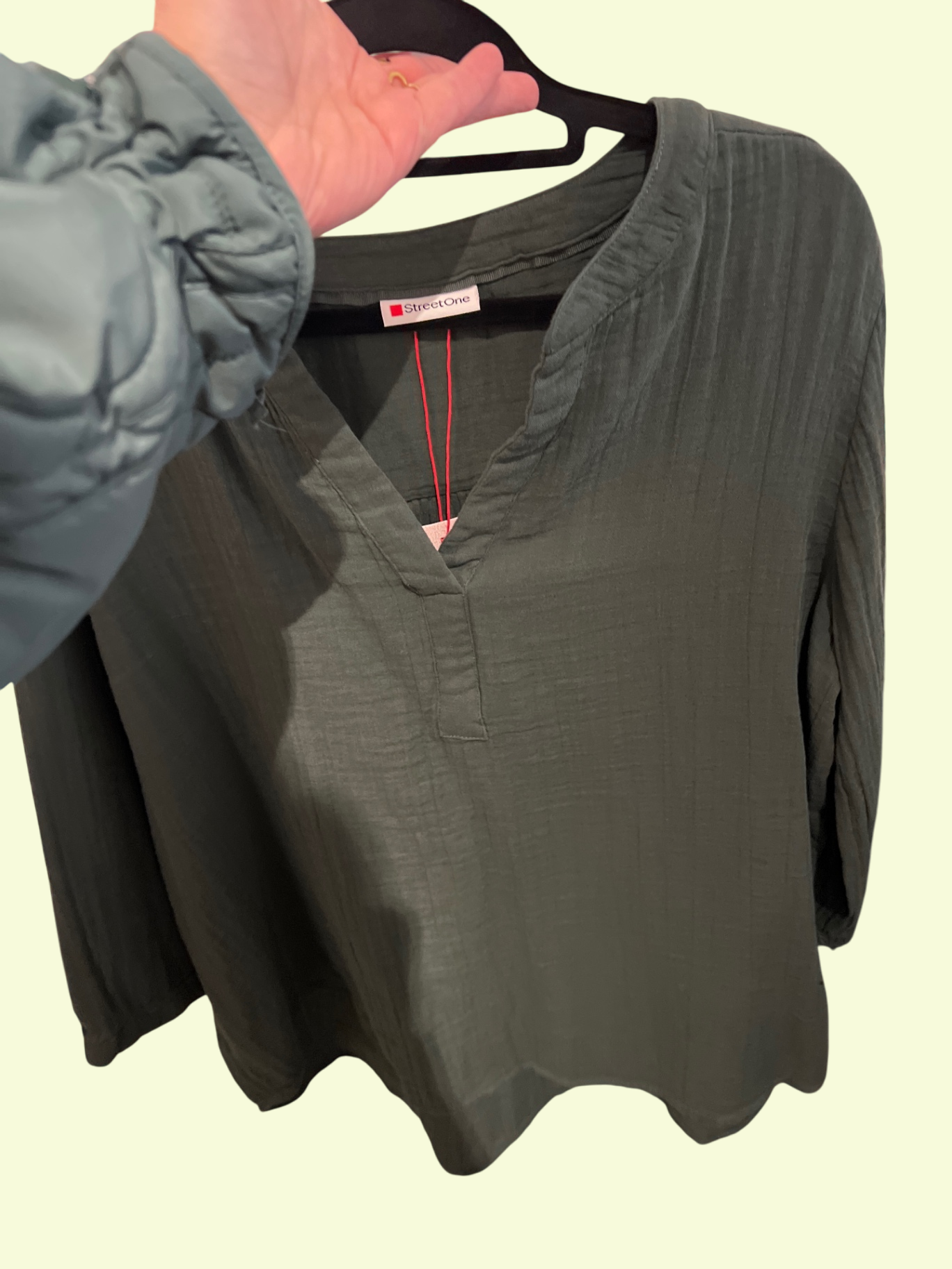 StreetOne Bluse Grün Gr.: XL