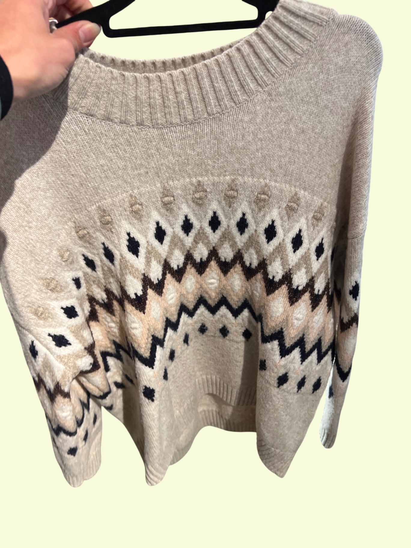 H&M Pullover Beige Gr.: XL