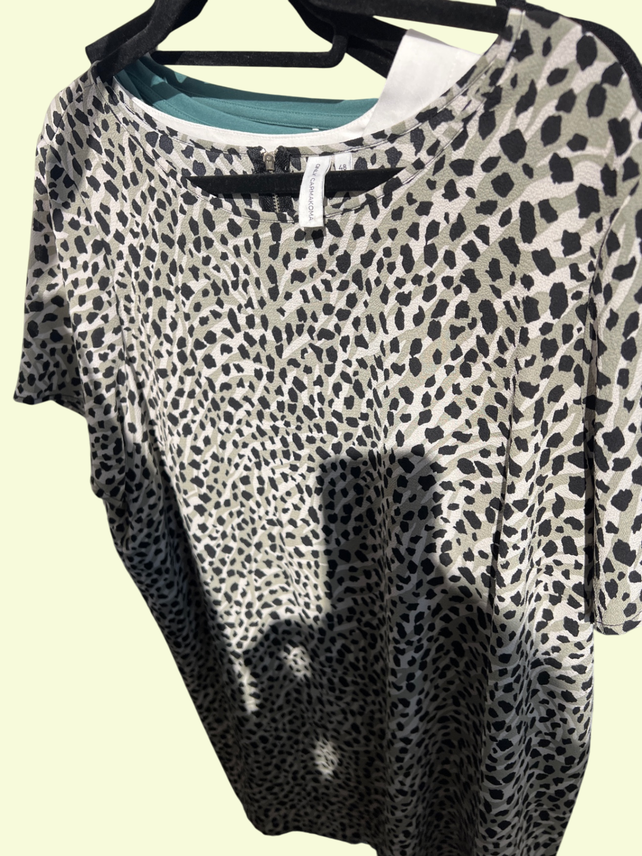 ONLY CARMAKOMA Blusenkleid Leo Gr.: 48