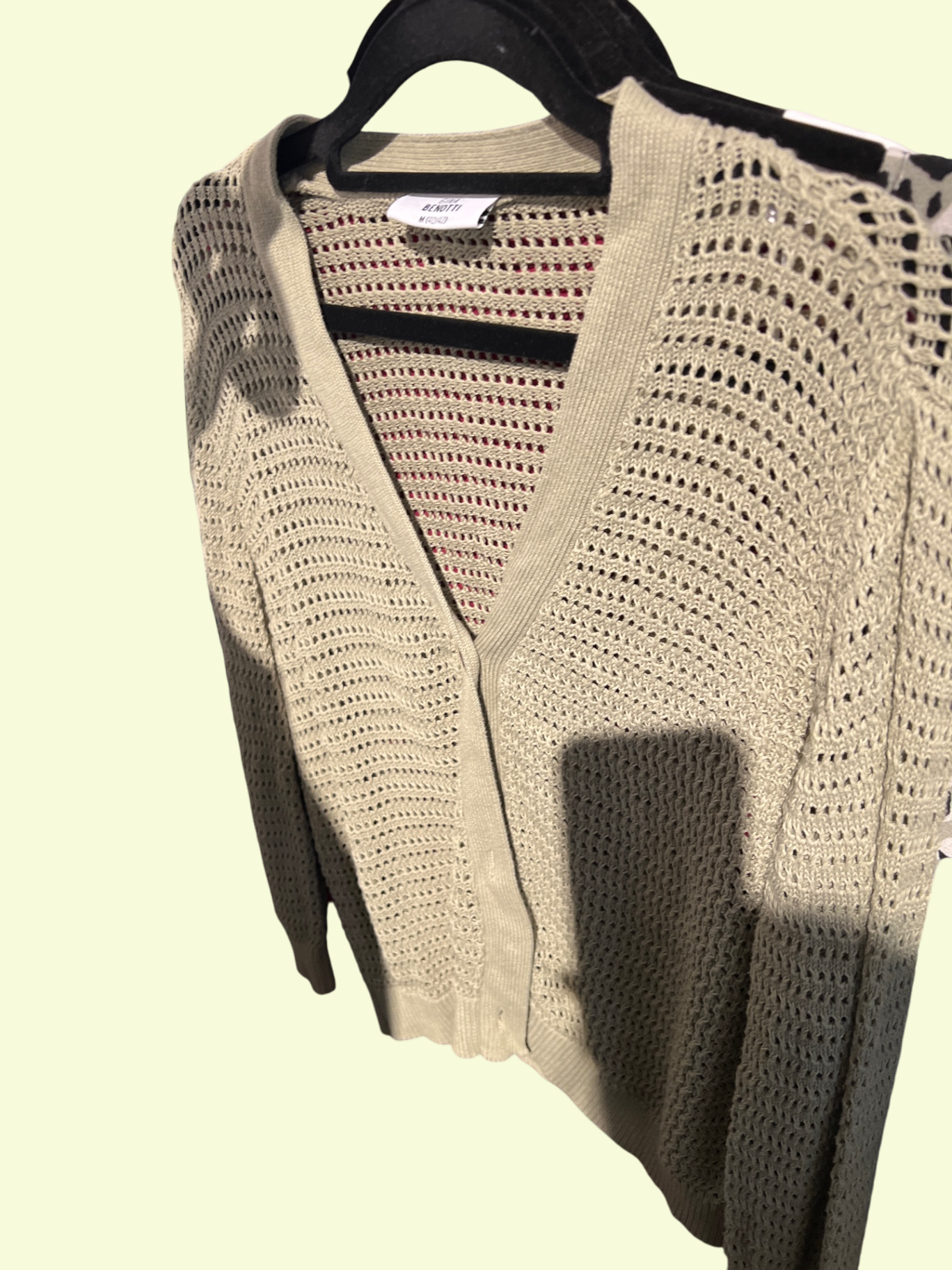 Gina Benotti Strickjacke Beige Gr.: M