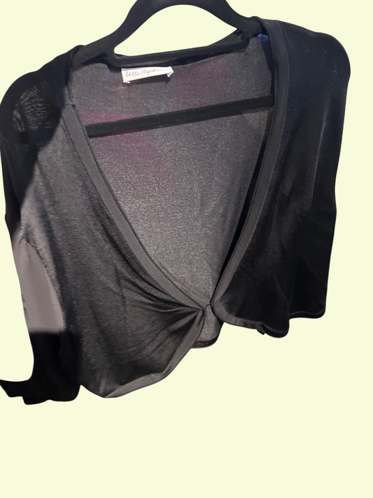 Ulla Popken Bolero Schwarz Gr.: 54