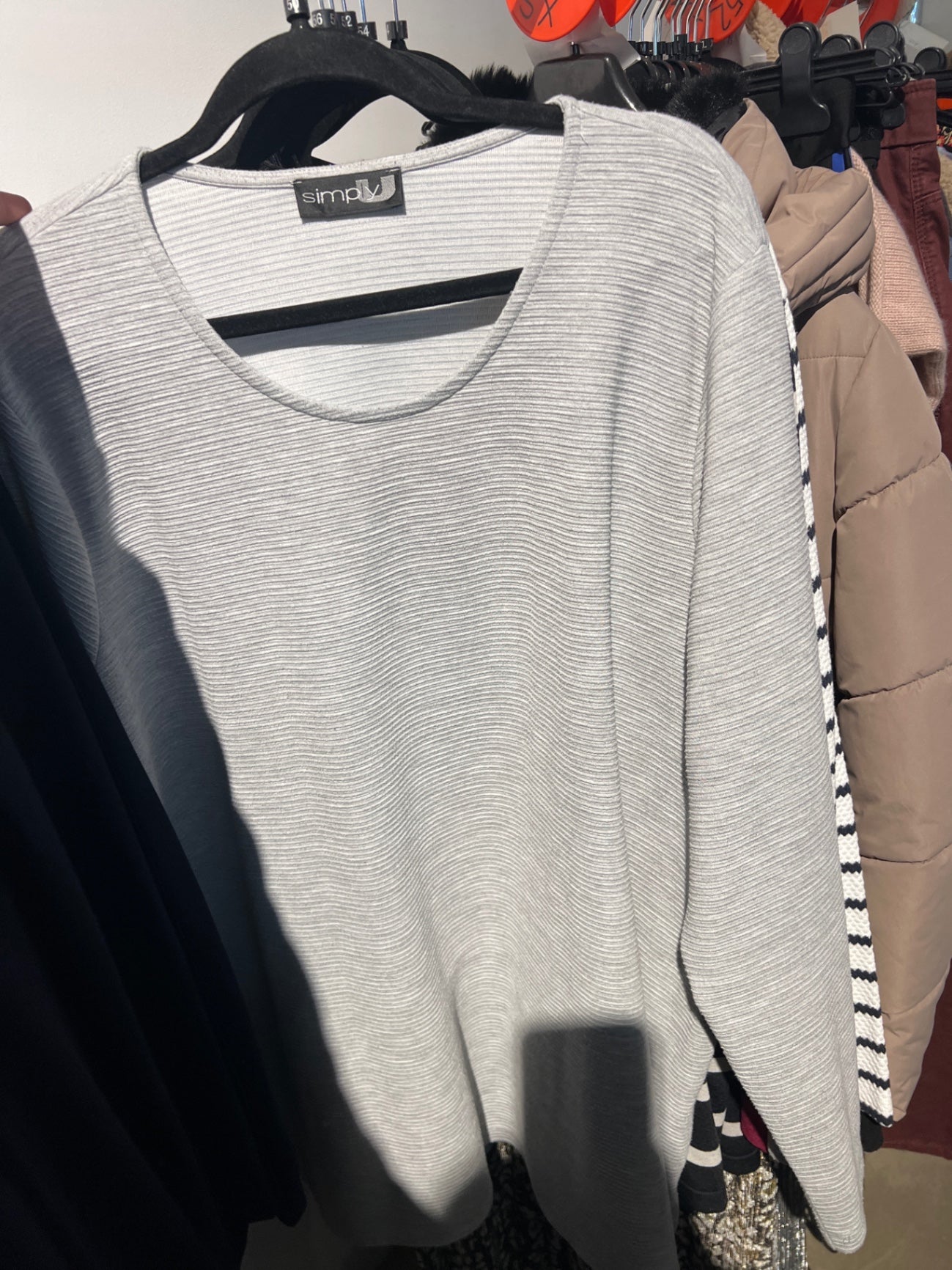 simplyU Pullover Grau Gr.: 54